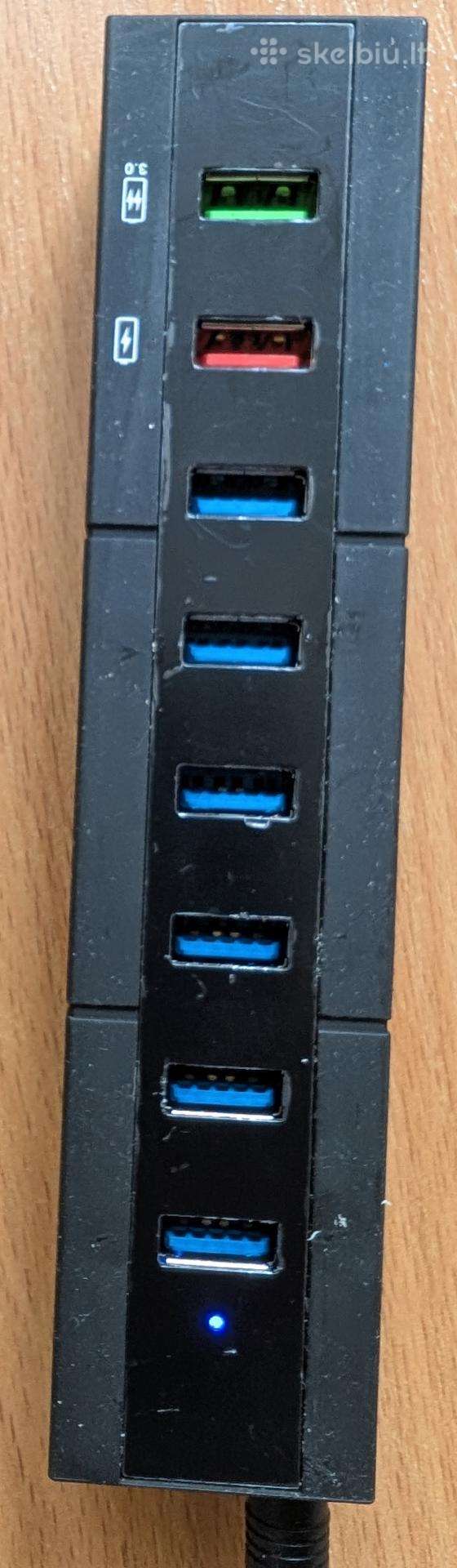 Naujas Aktyvus Usb 3.0 Hub Šakotuvas (8 Jungtys)