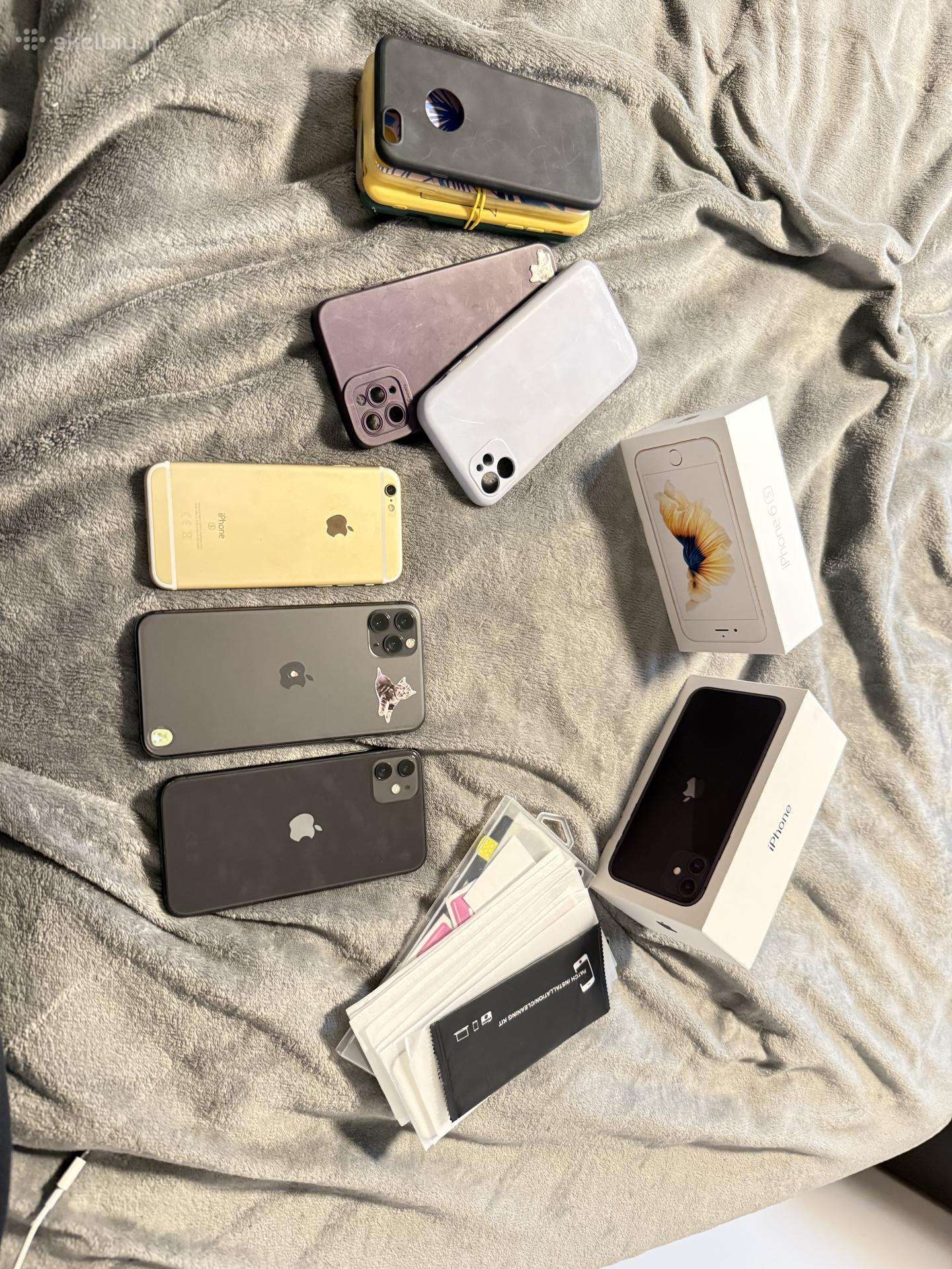Parduodu 3 naudotus iPhone