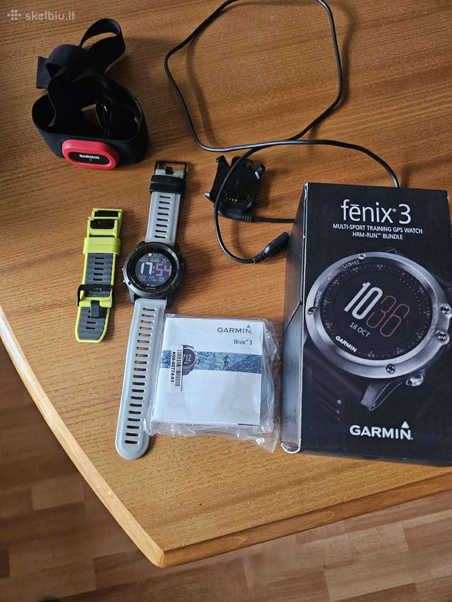 Pilnos komplektacijos geras laikrodis
