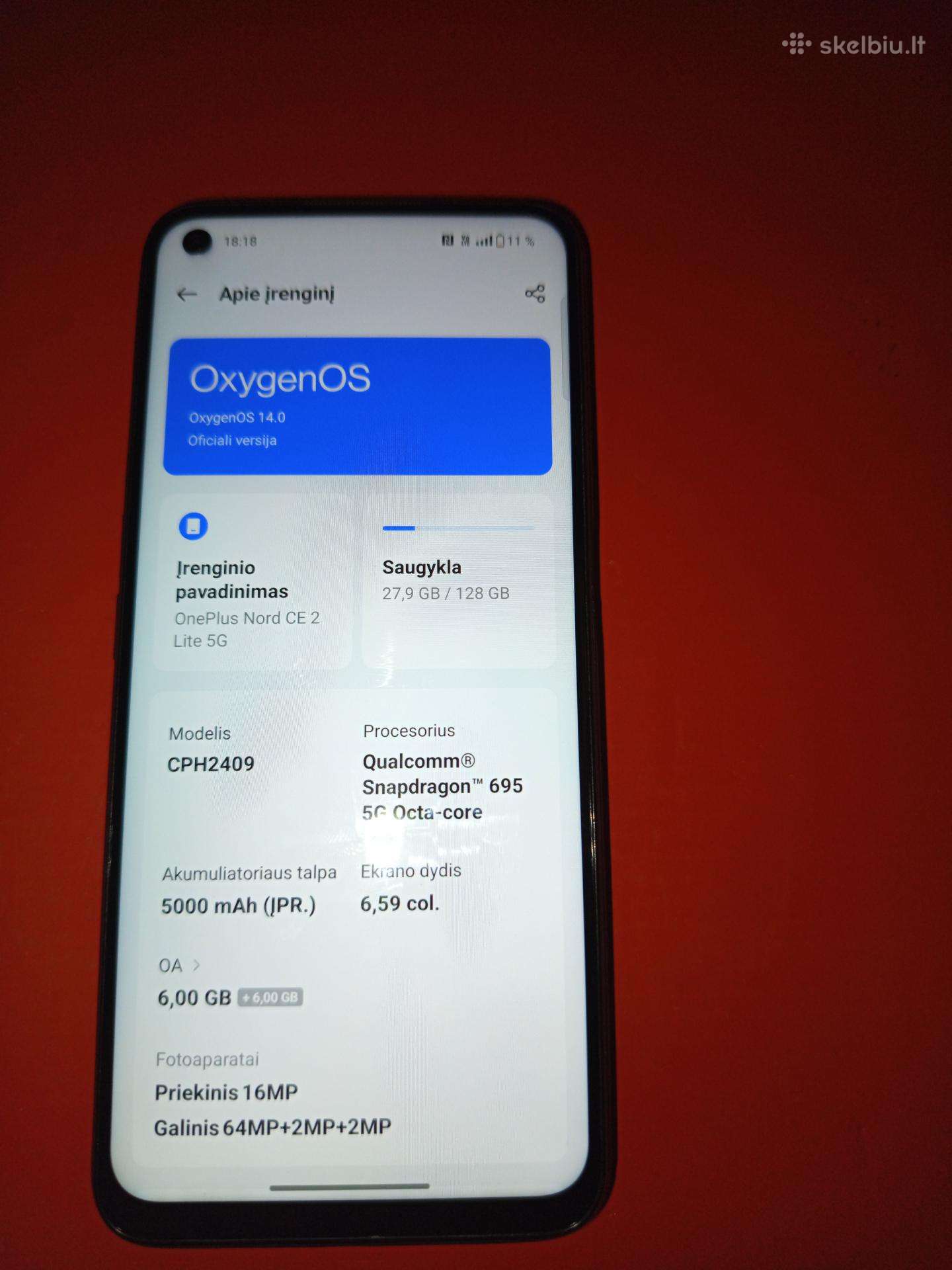 One plus Nord Ce2 Lite 5G