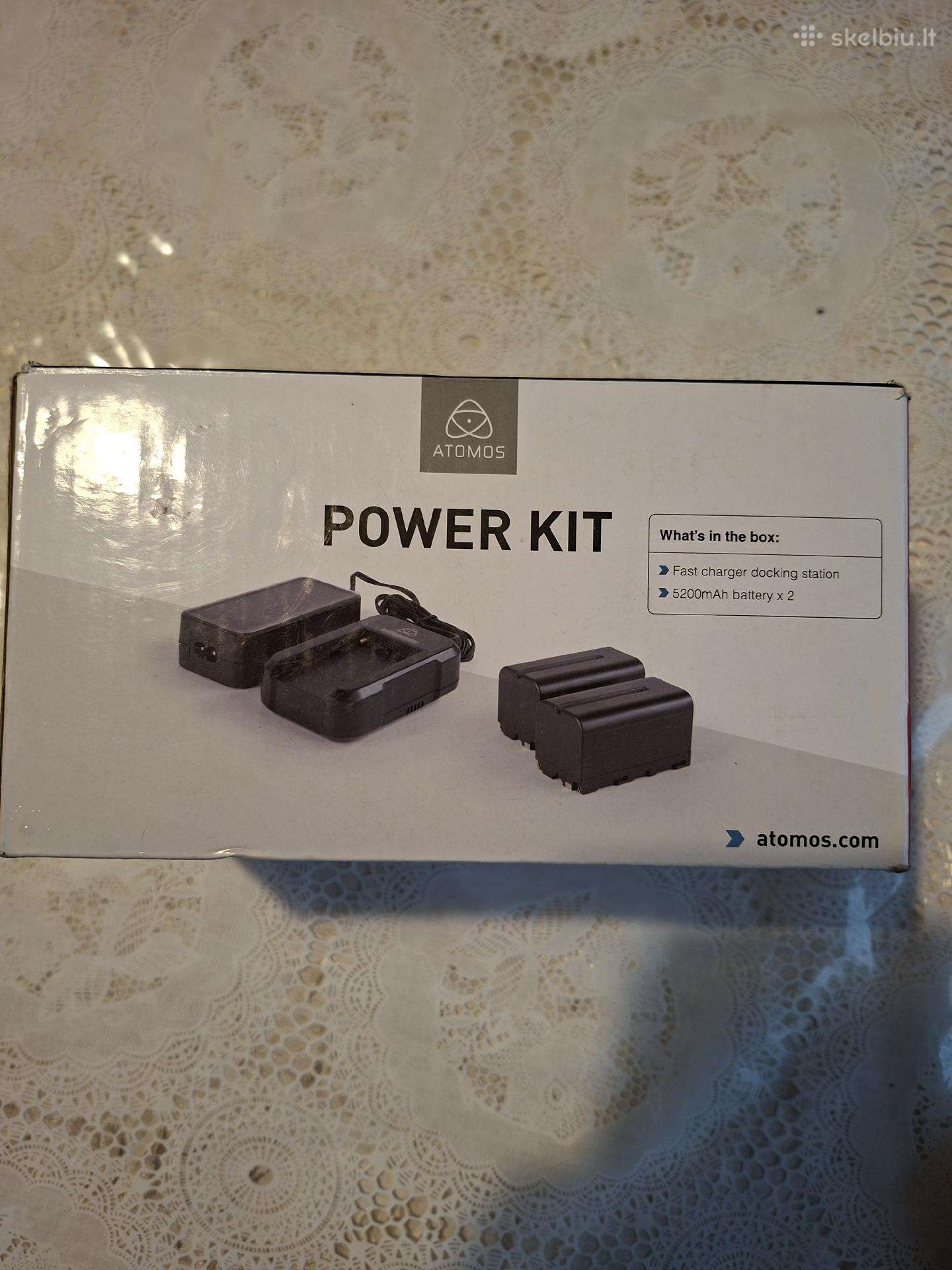 Power kit.laisvų rankų įranga