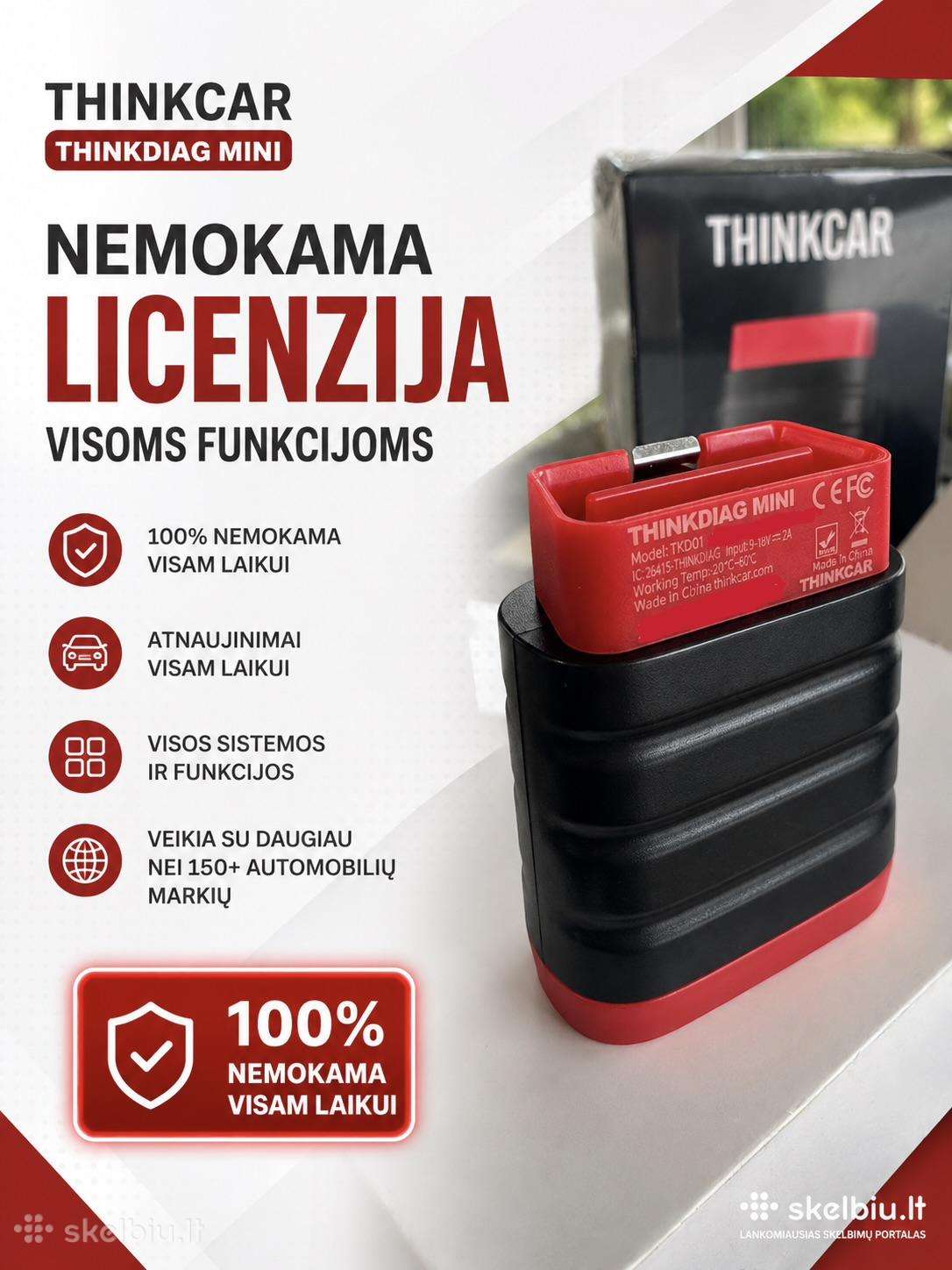 Thinkdiag Mini - Licezija Nemokama visam gyvenimui