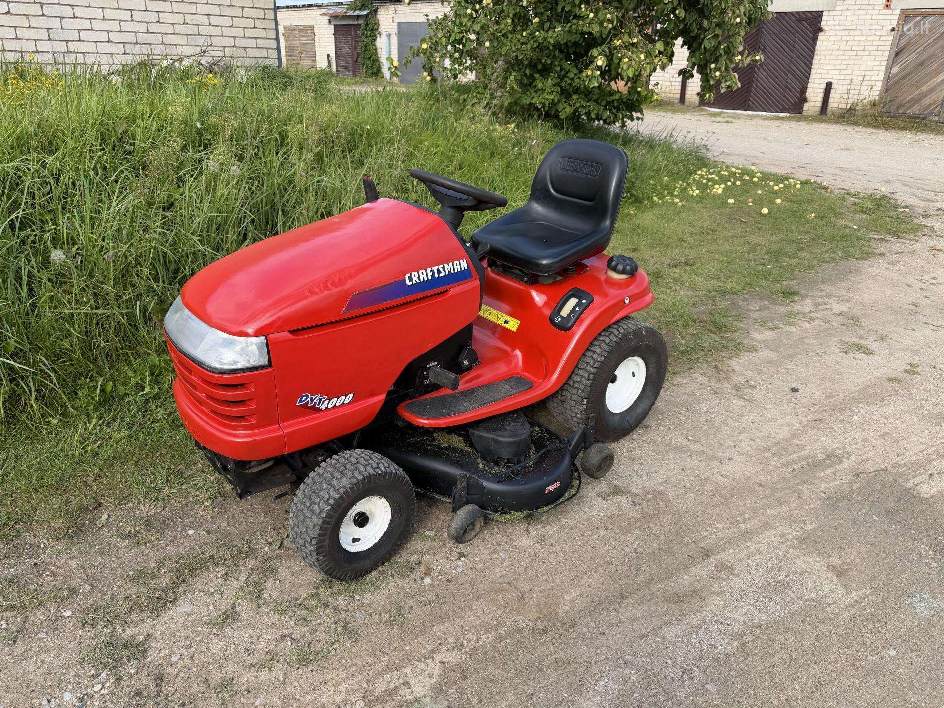 Galingas Craftsman sodo traktoriukas