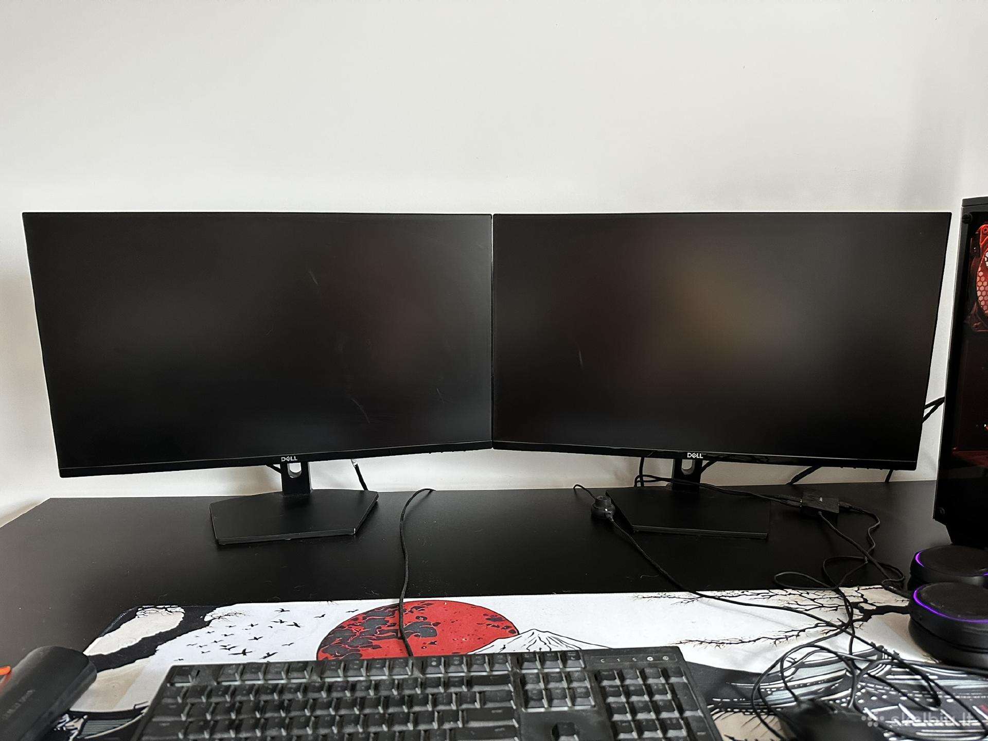 2 Dell Se2719h monitorius 27 inch