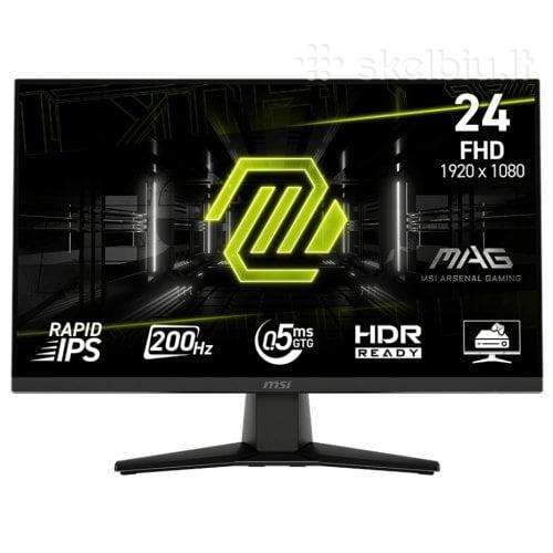 Msi 23.8" Mag 242f Black / Ips / 200hz