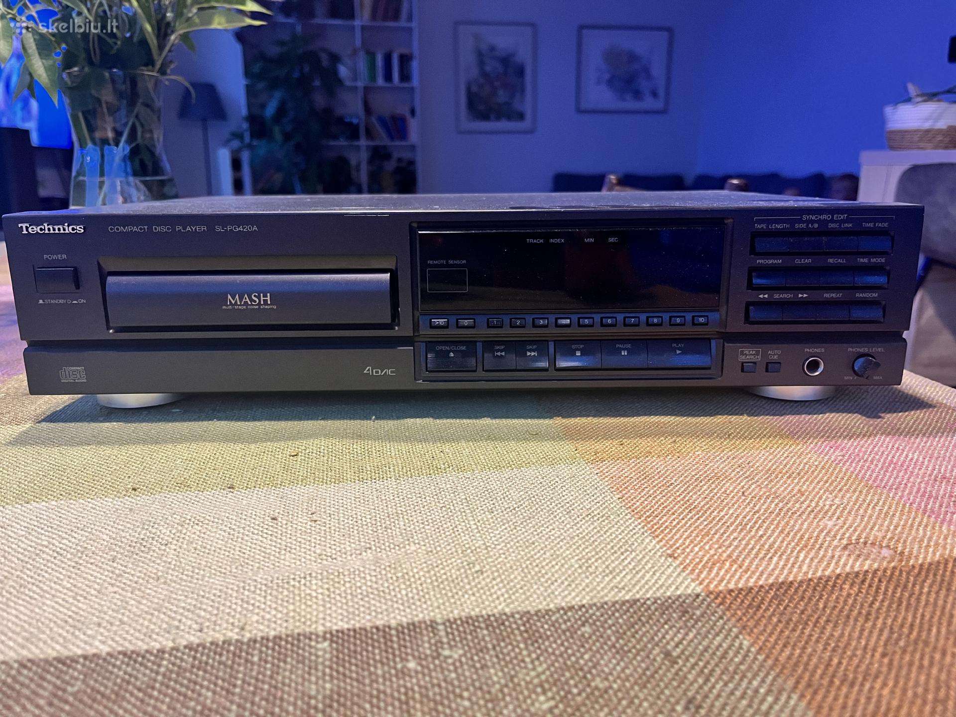 Vintažinis Technics CD grotuvas