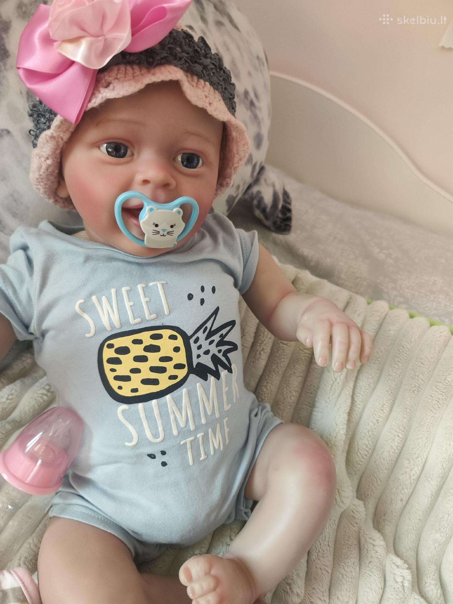 Nereali reborn tikroviška didelė lele Sunki nelen