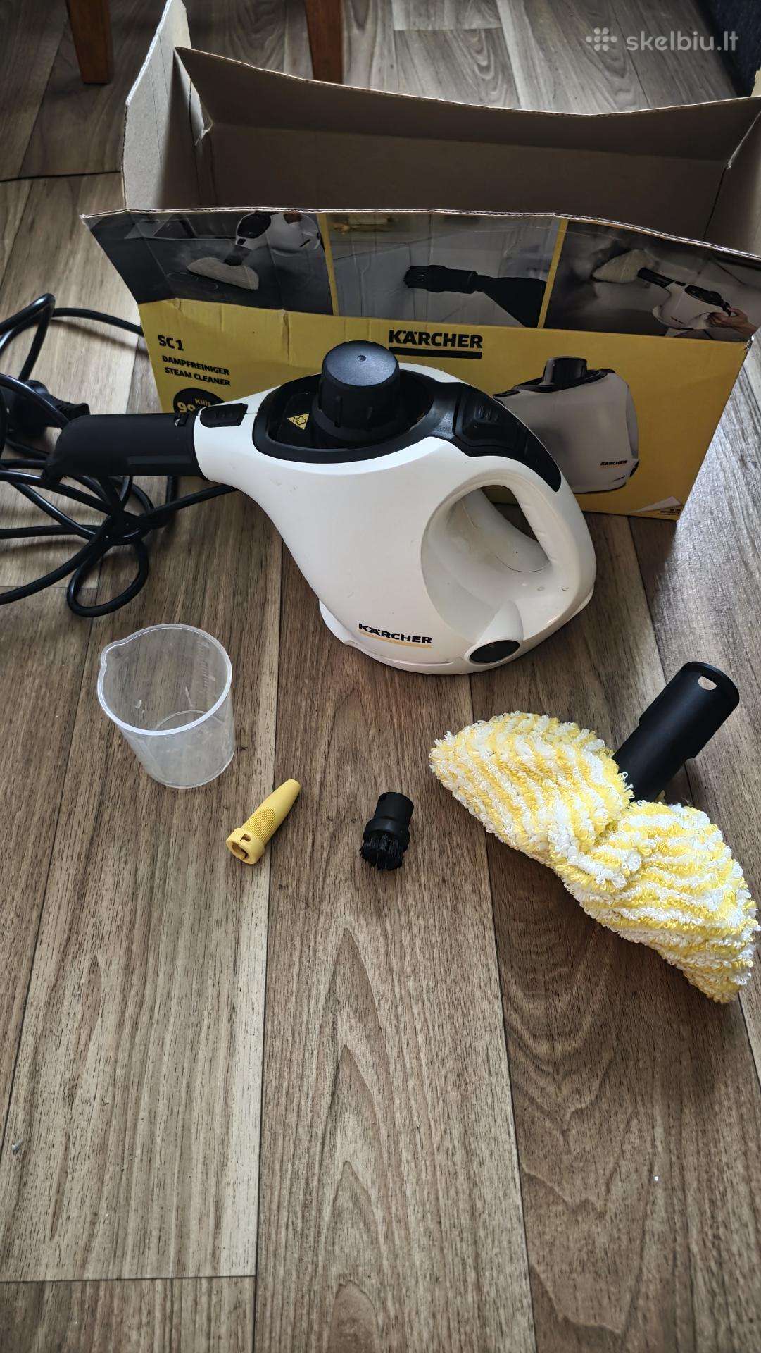 Karcher sc 1 karštų garų valytuvas