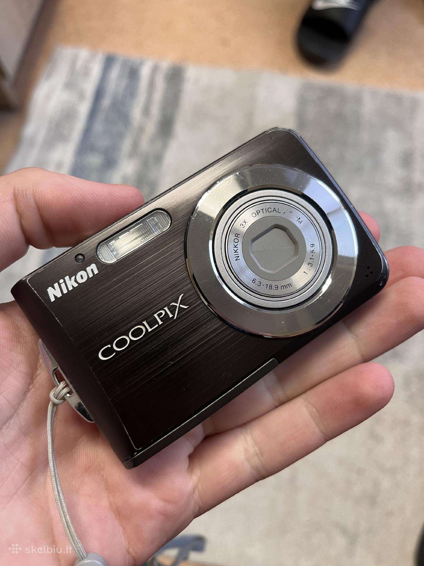 Nikon Coolpix S210 skaitmeninis fotoaparatas