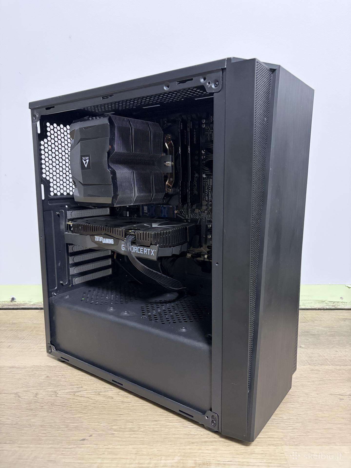 Pilnas Setup: Rtx 2060 / R5 4500 + 240hz Monit.