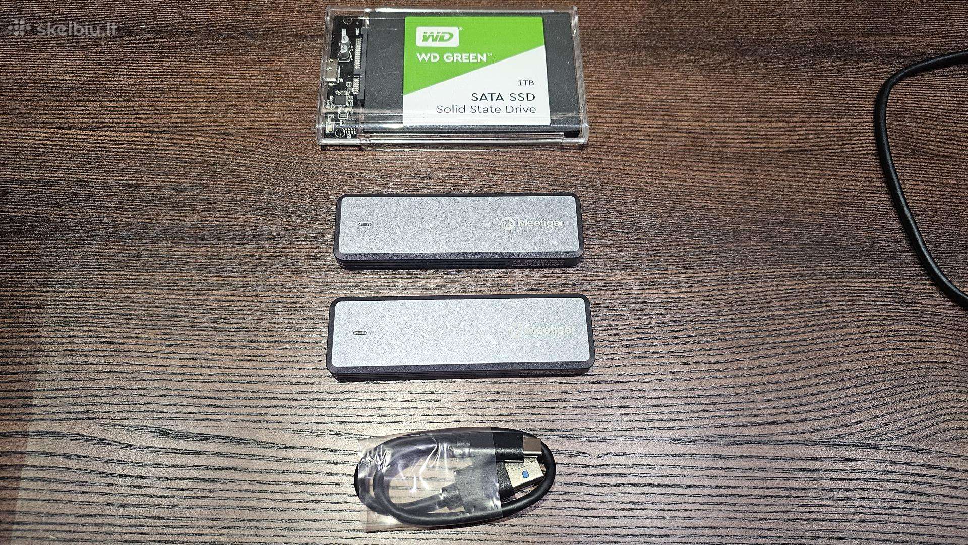 Išoriniai Usb 3.0 SSD Diskai 1tb 512gb
