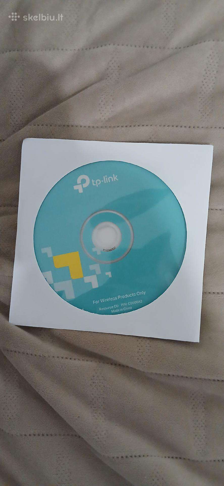 Tplink tvarkyklių diskas skirtas Archer T3u Eu/v1