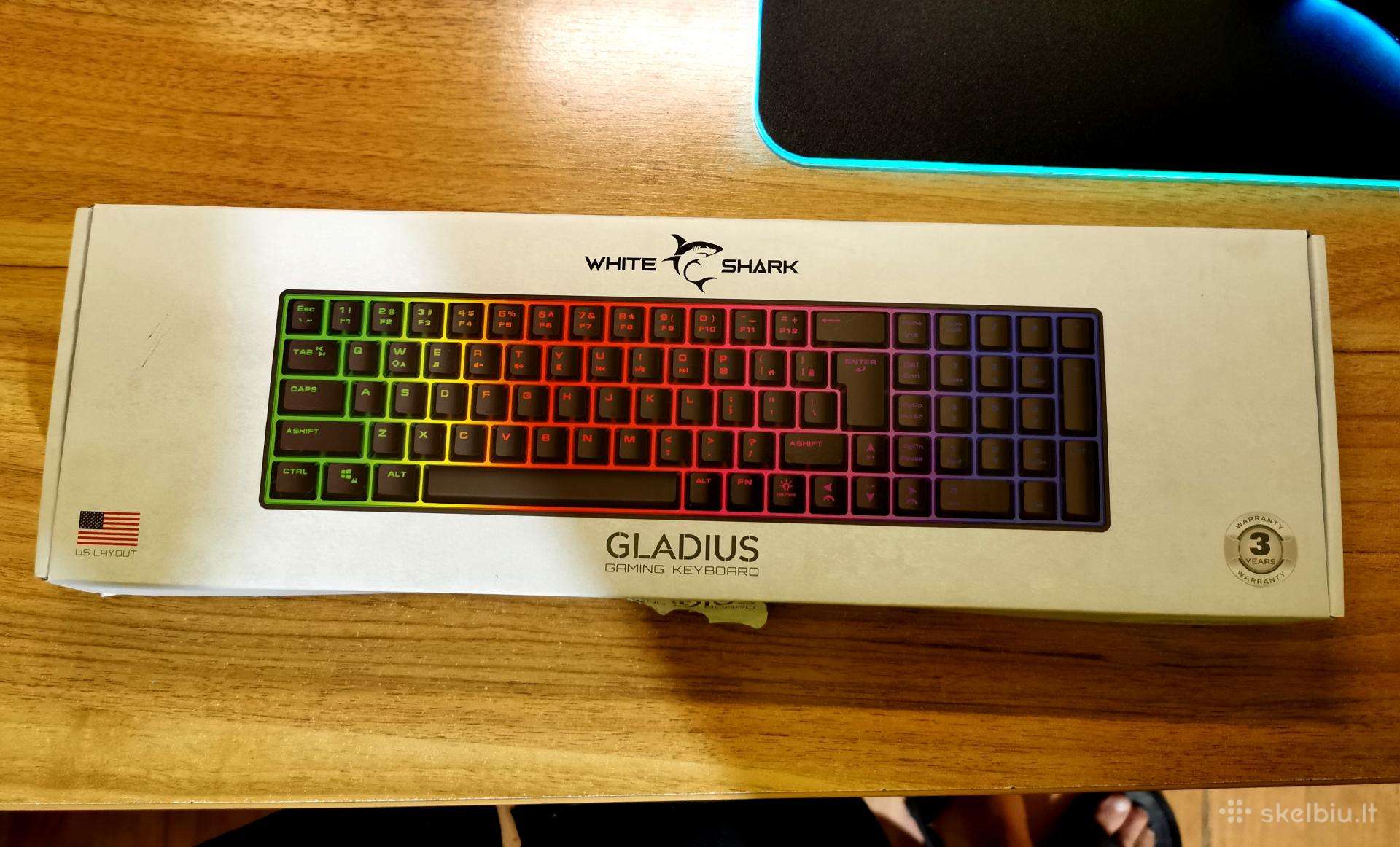 Klaviatūra Rgb