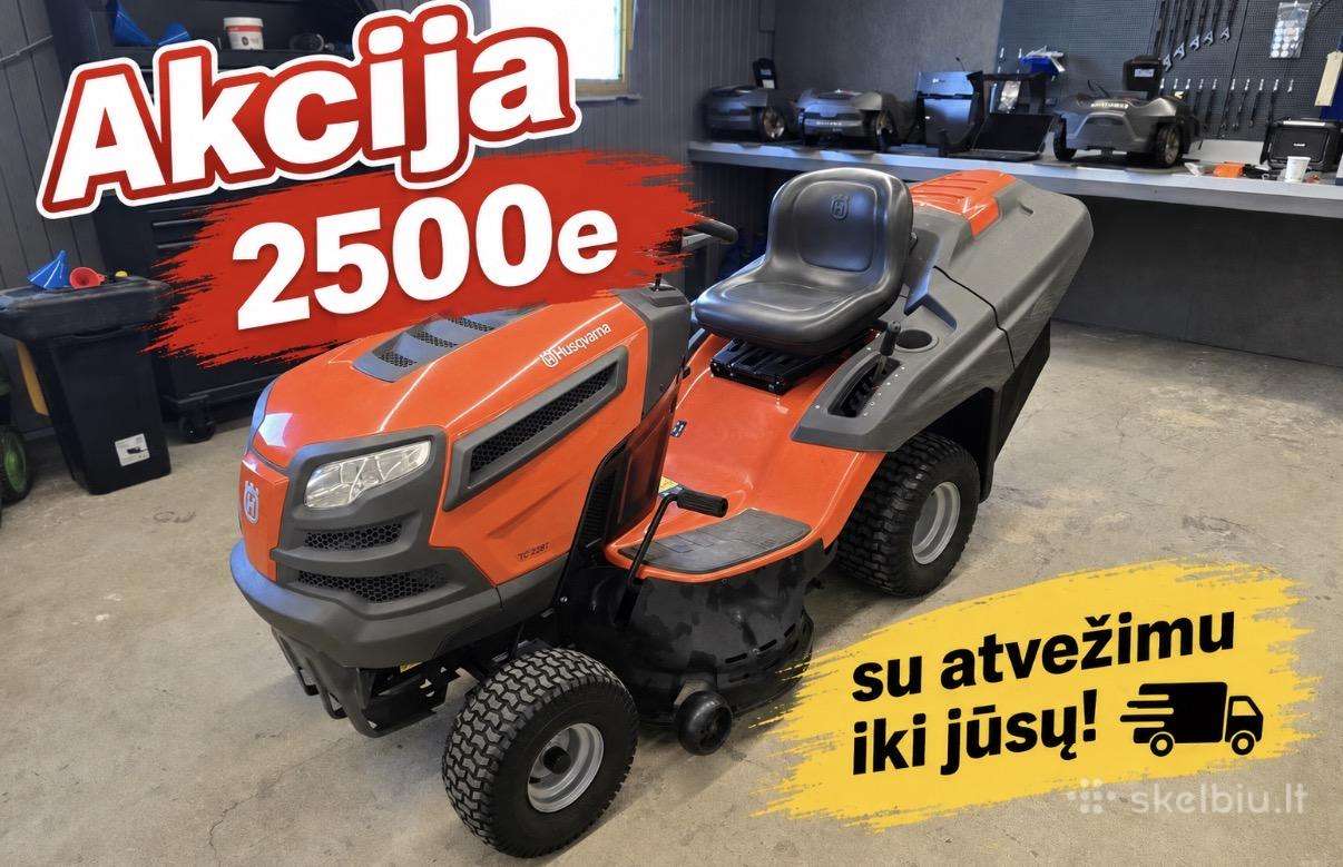 Husqvarna Tc 239t Traktoriukas zolepjove