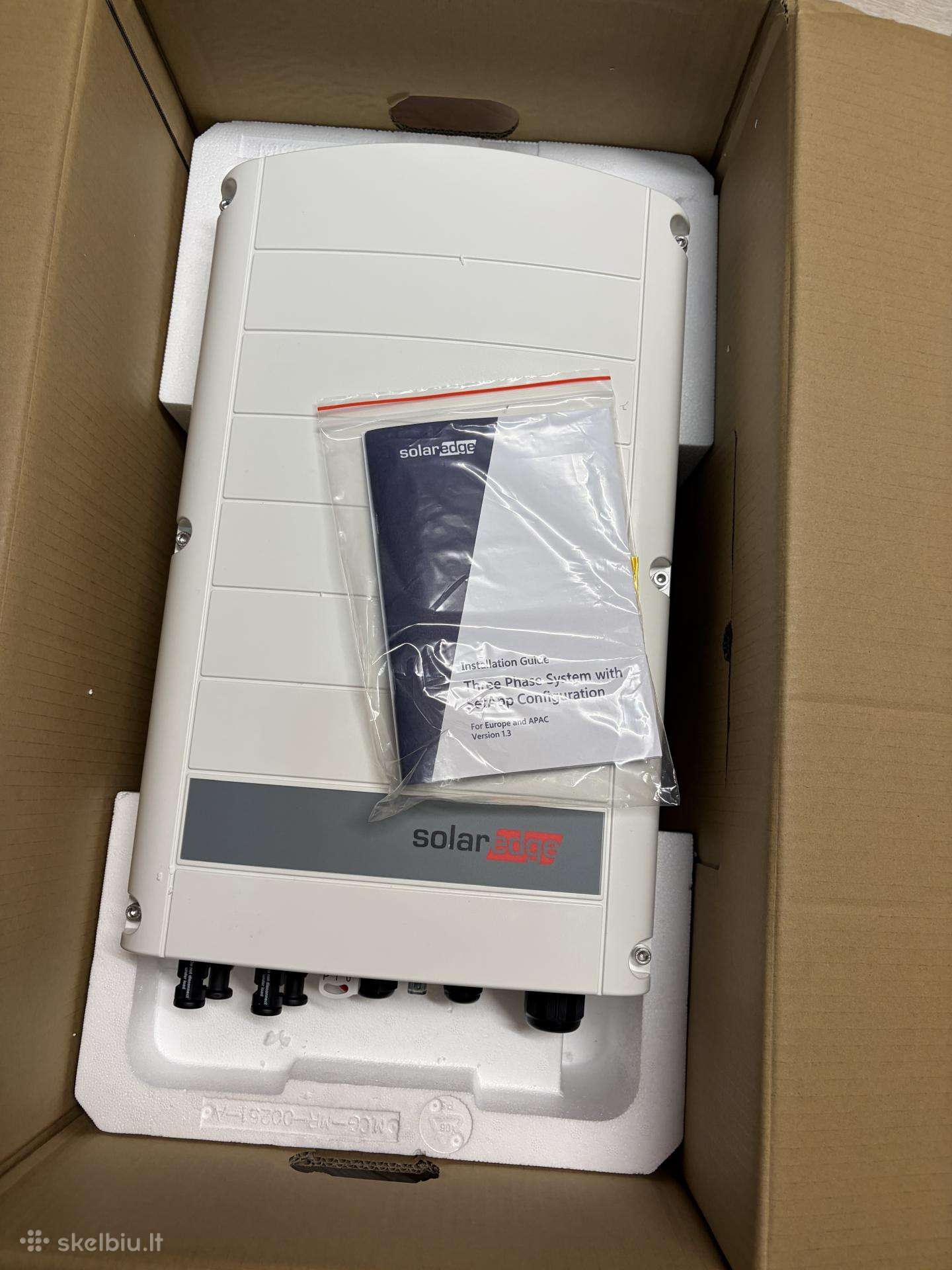Inverteris Solaredge 10kw