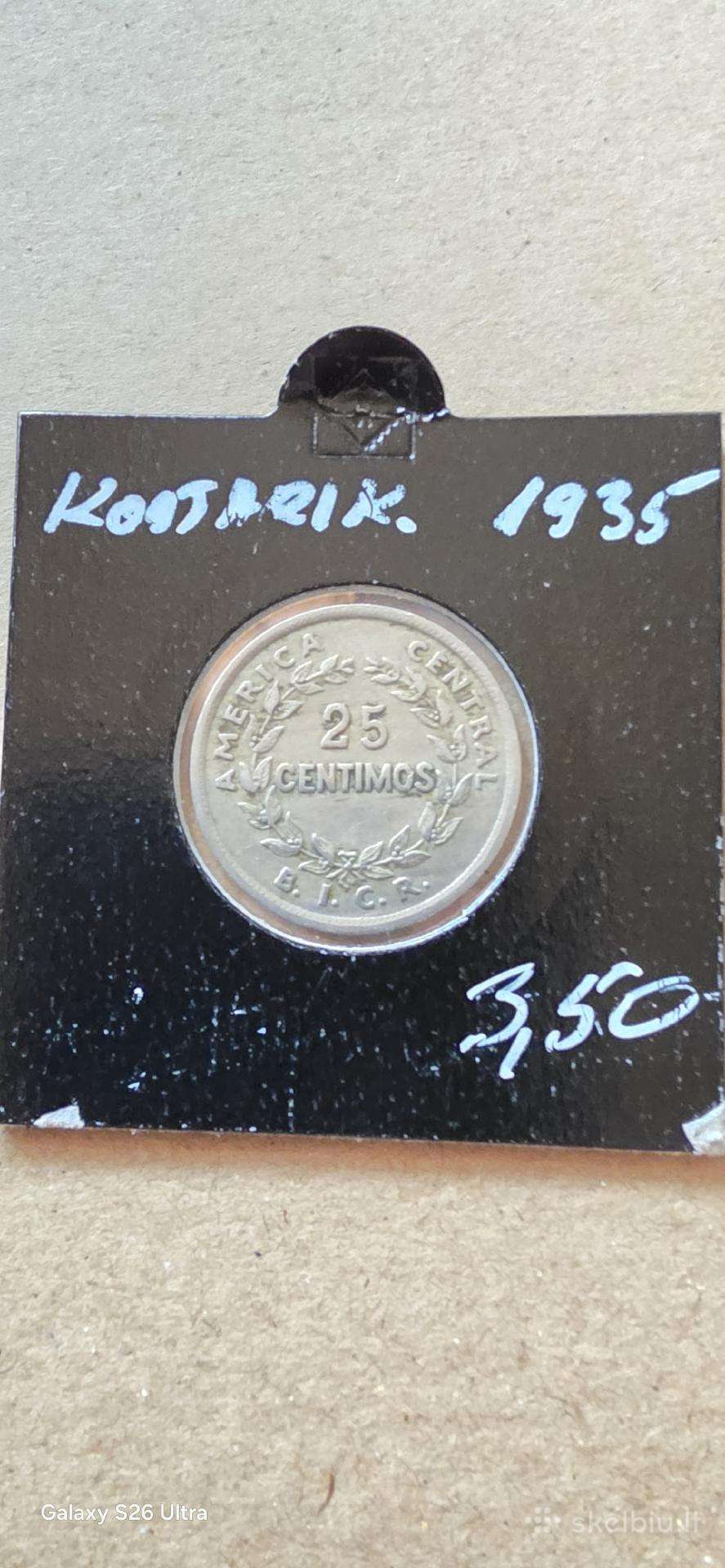 Kosta Rika 25 centavos 1935