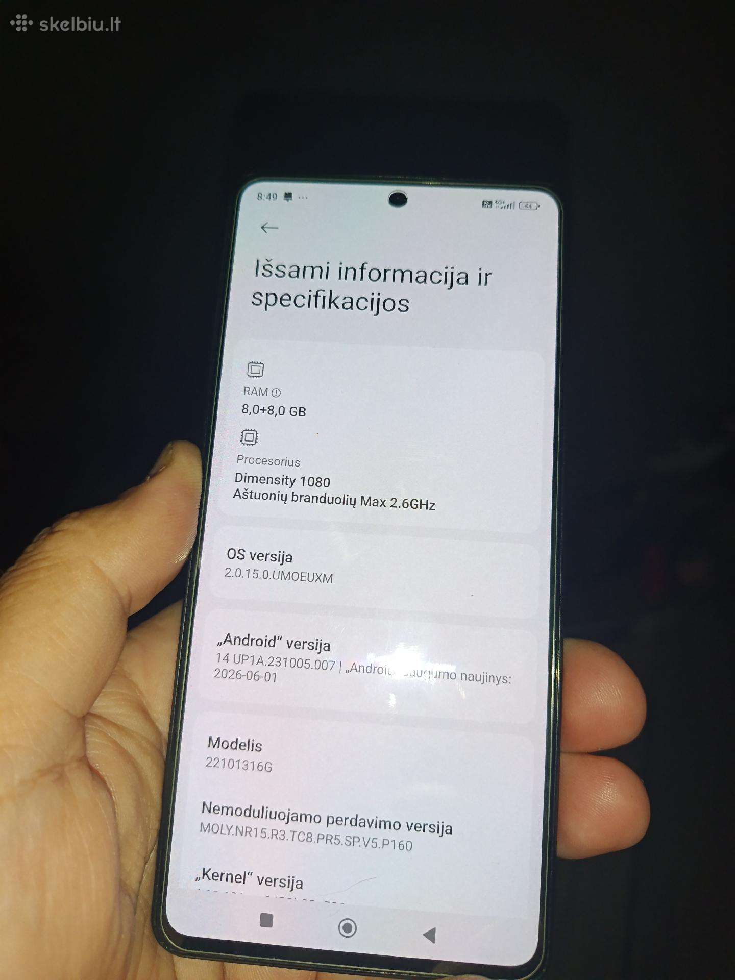 Xaomi Redmi 12 note pro 5G