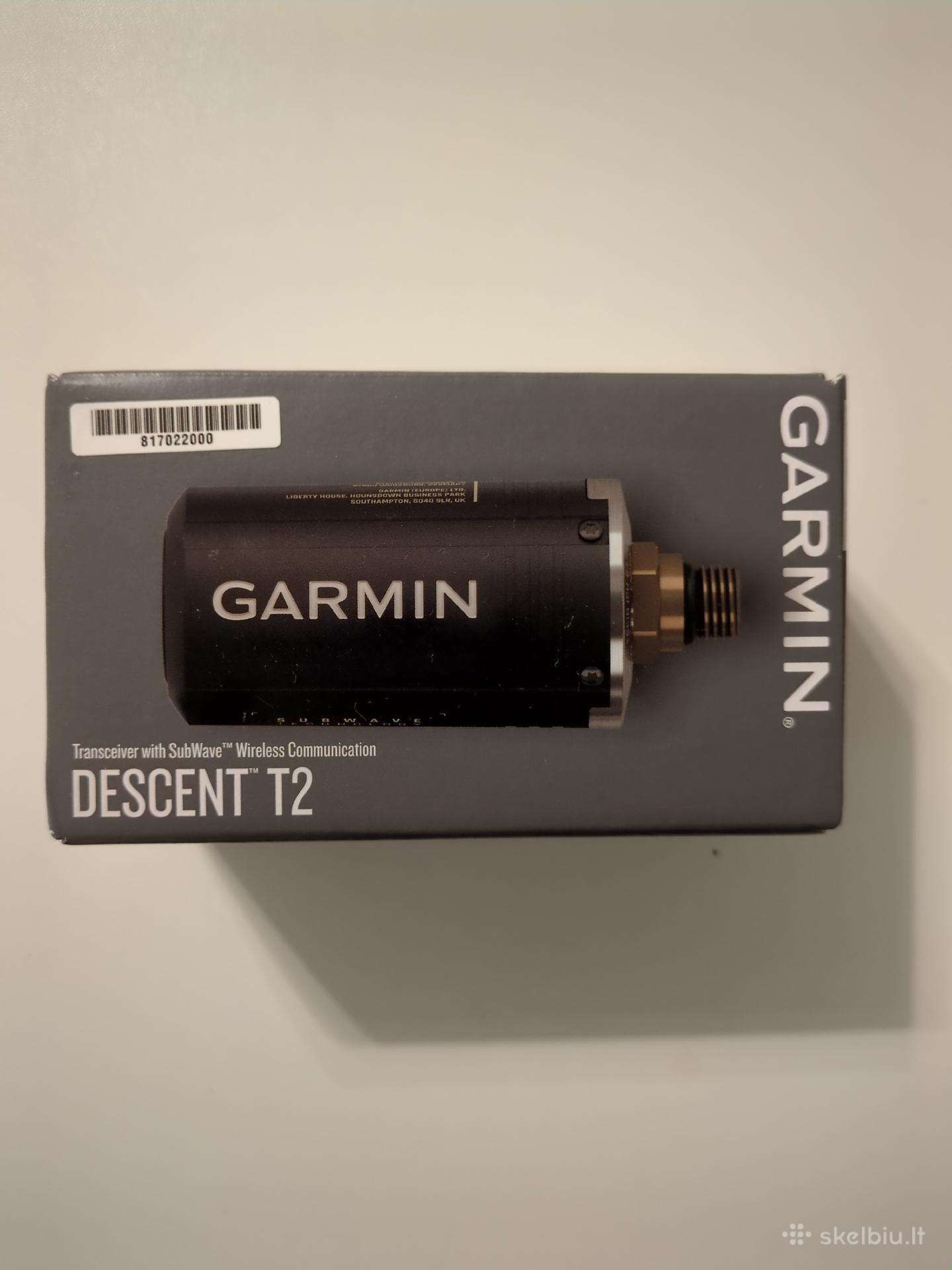 Naujas Garmin Descent T2 nardymo siųstuvas