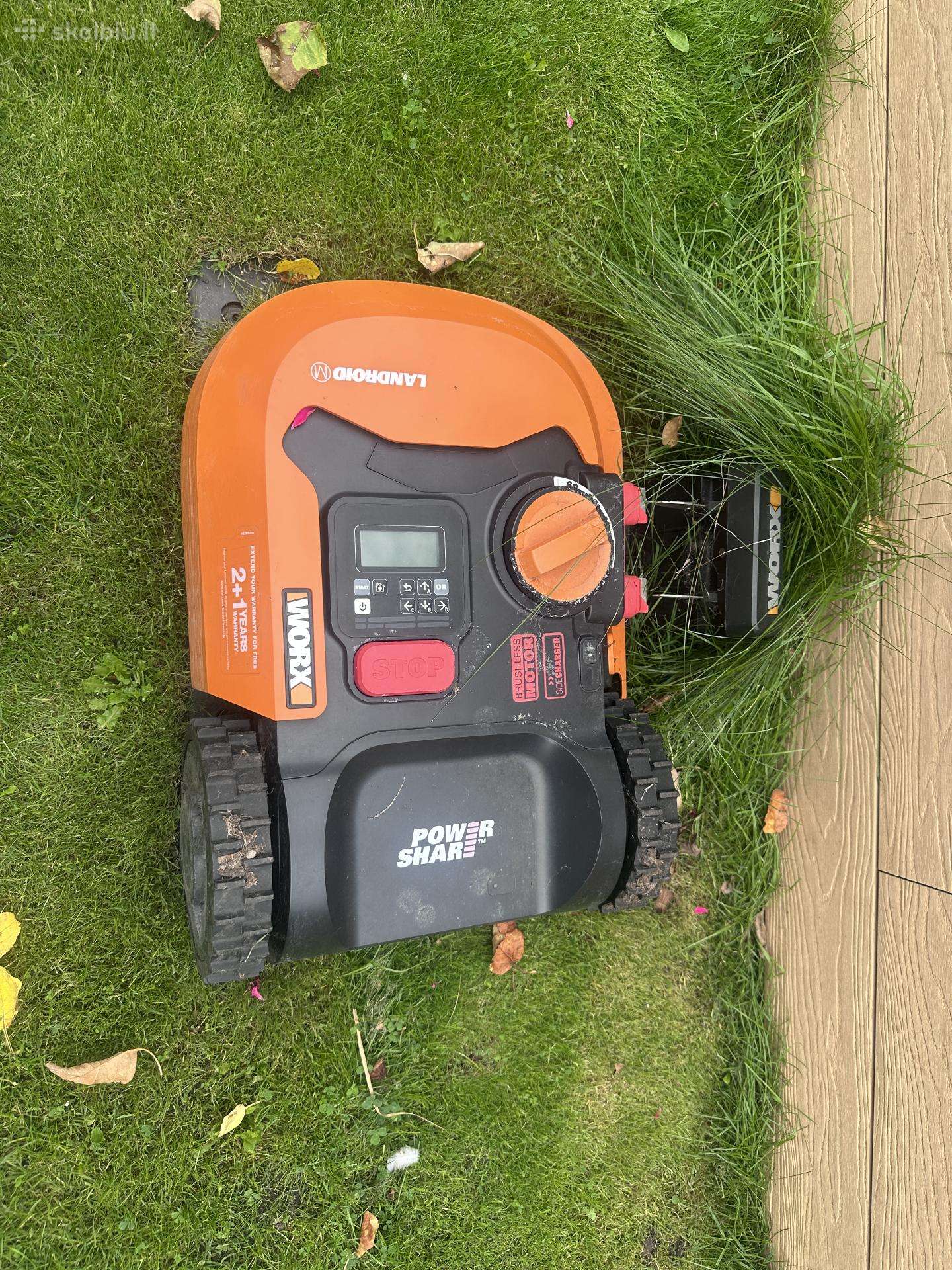 Worx Landroid vejos robotas