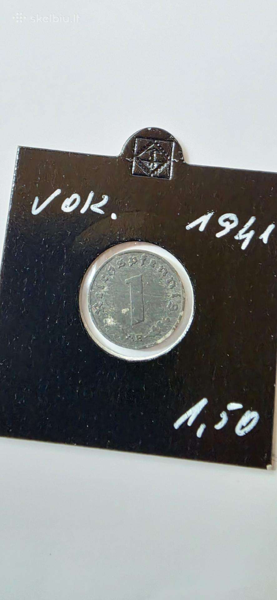 Vokietija 1 pfeningis 1941