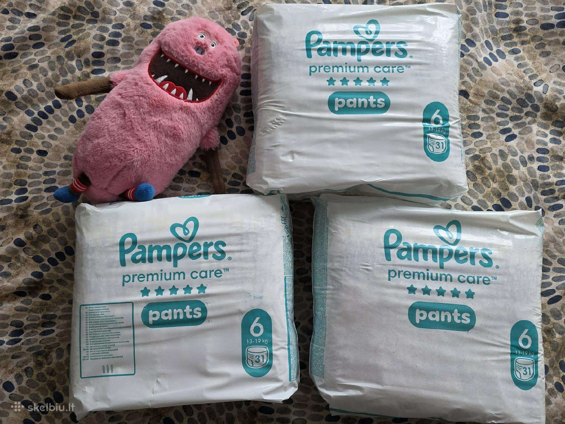 Sauskelnės-kelnaitės Pampers Premium Care Pants 6