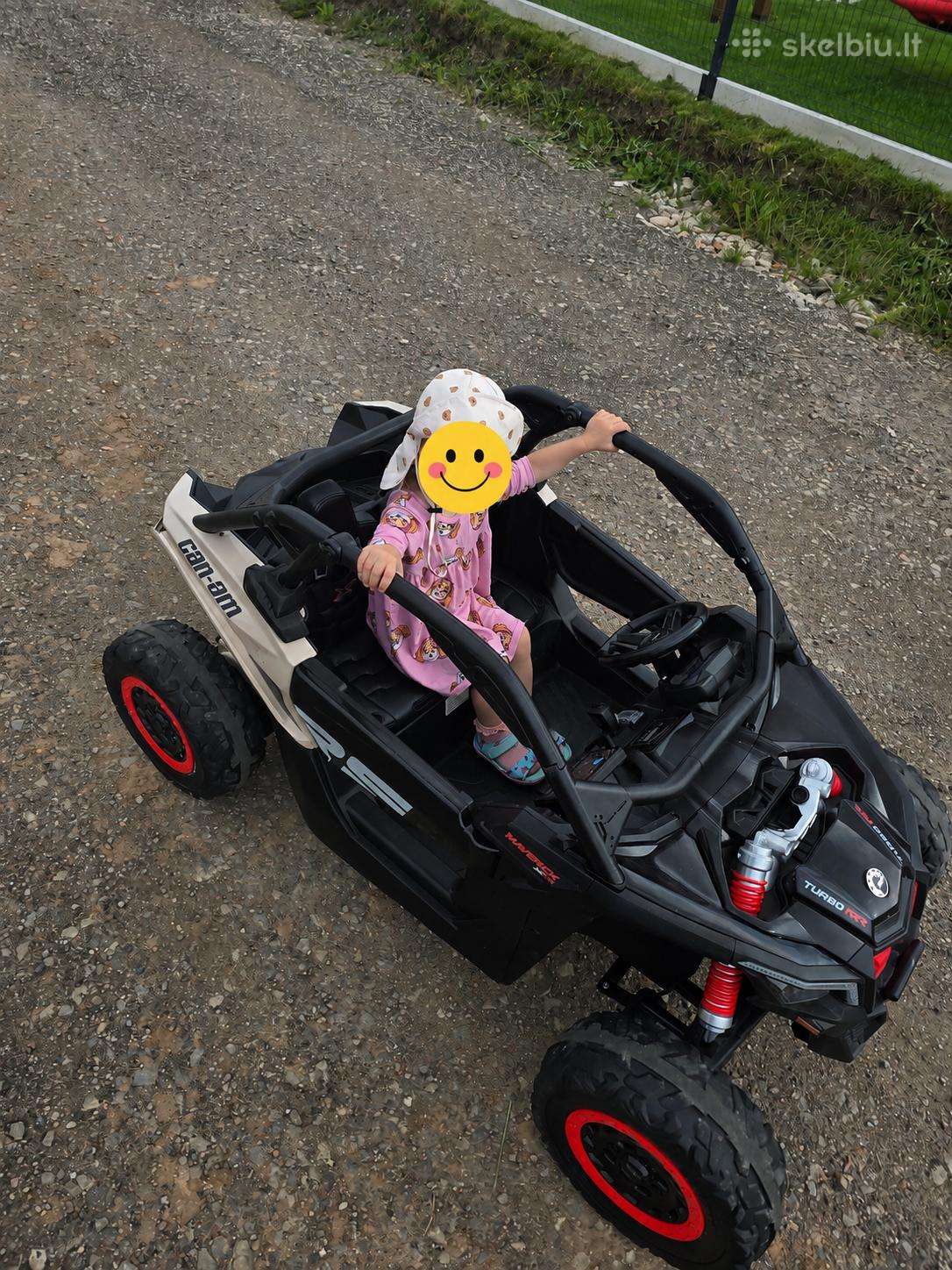 Can-am Maverick 24v vaikiškas elektromobilis