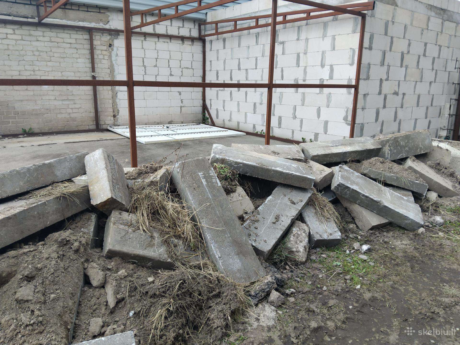 Betonines šaligatvio plytos