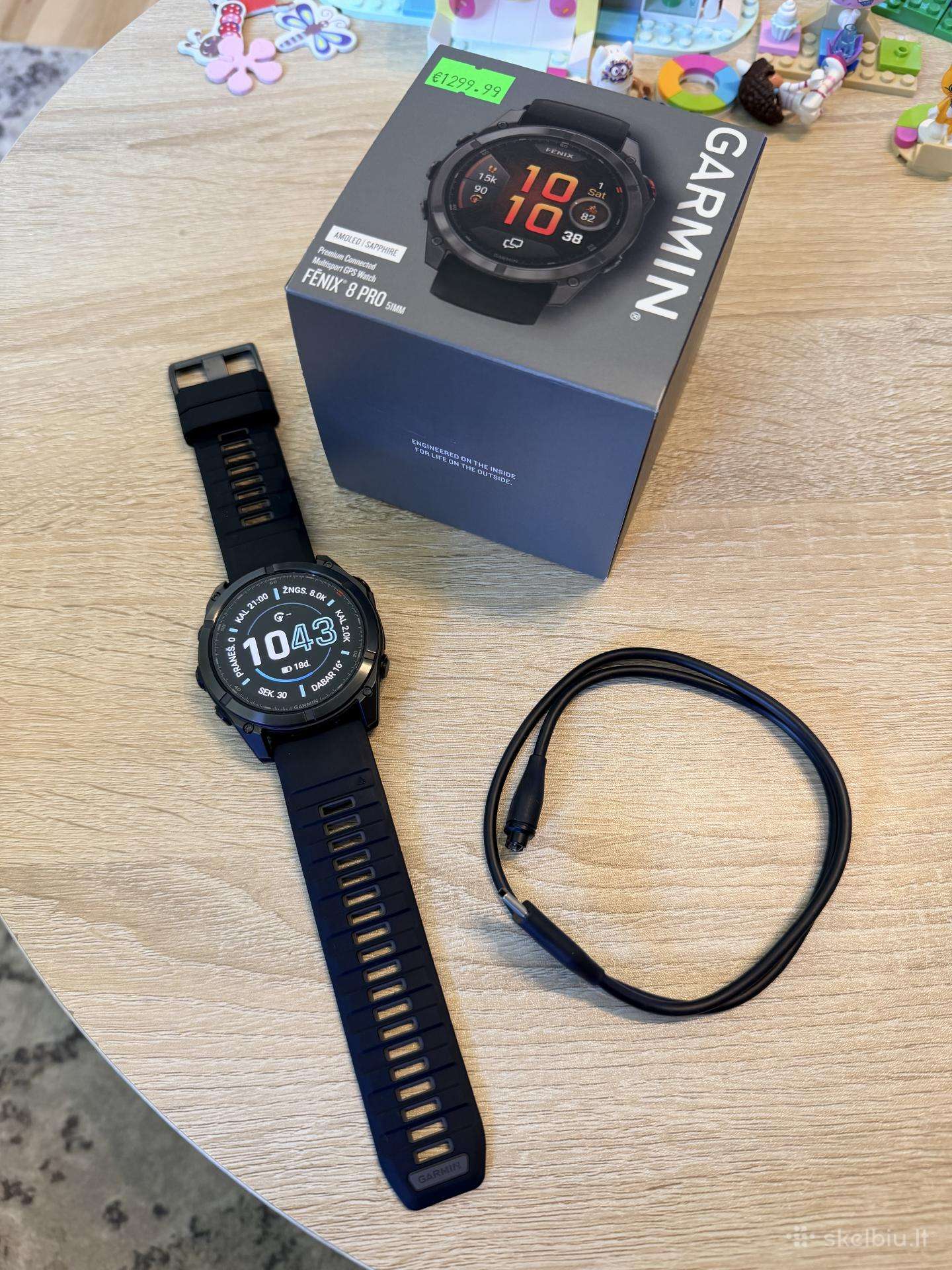 Garmin Fenix 8 Pro, 51mm Sapphire Amoled