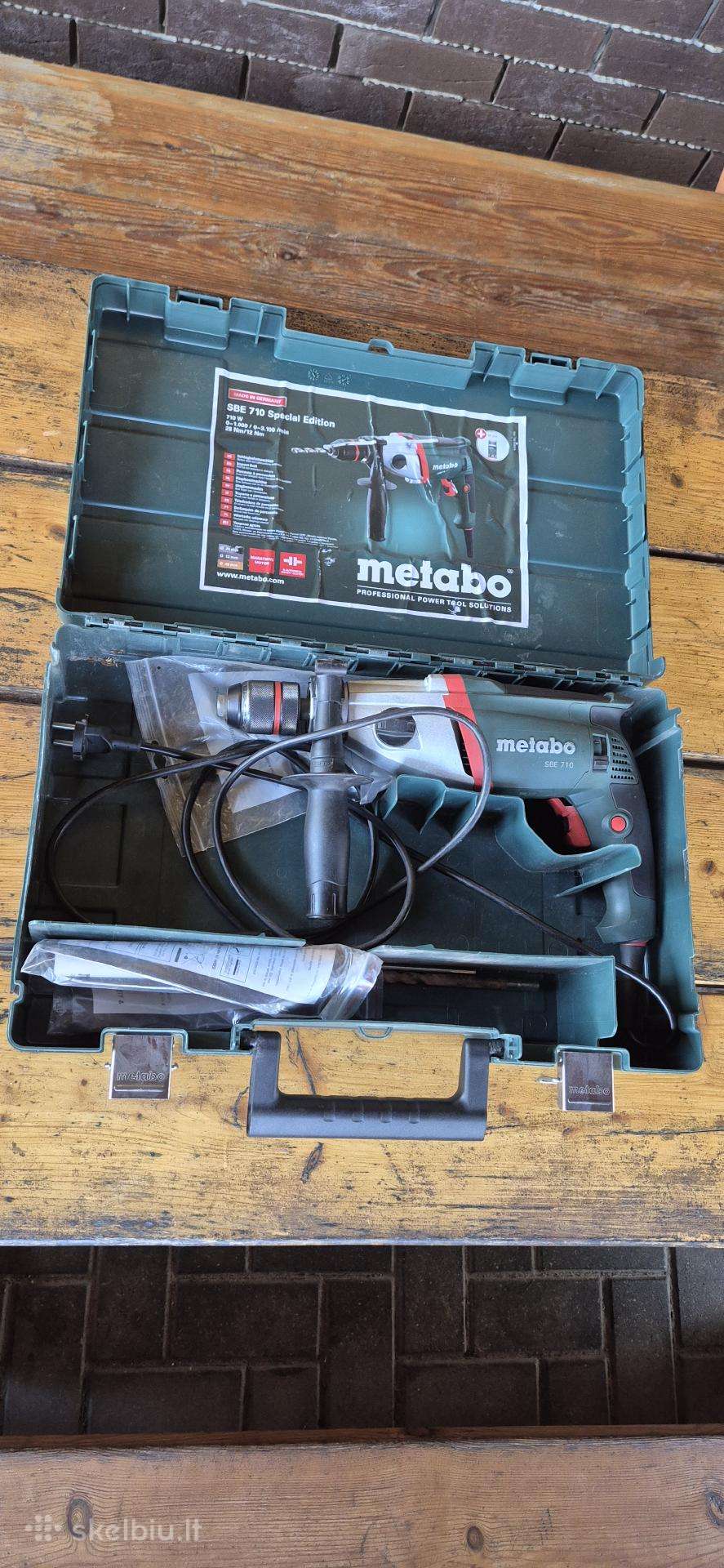 Elektrinis gręžtas metabo sbe 710