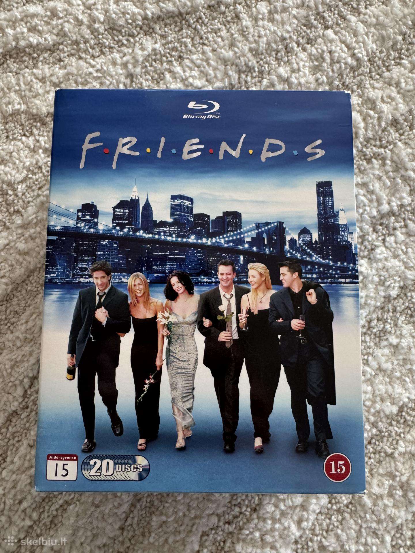Friends serialas blu-ray
