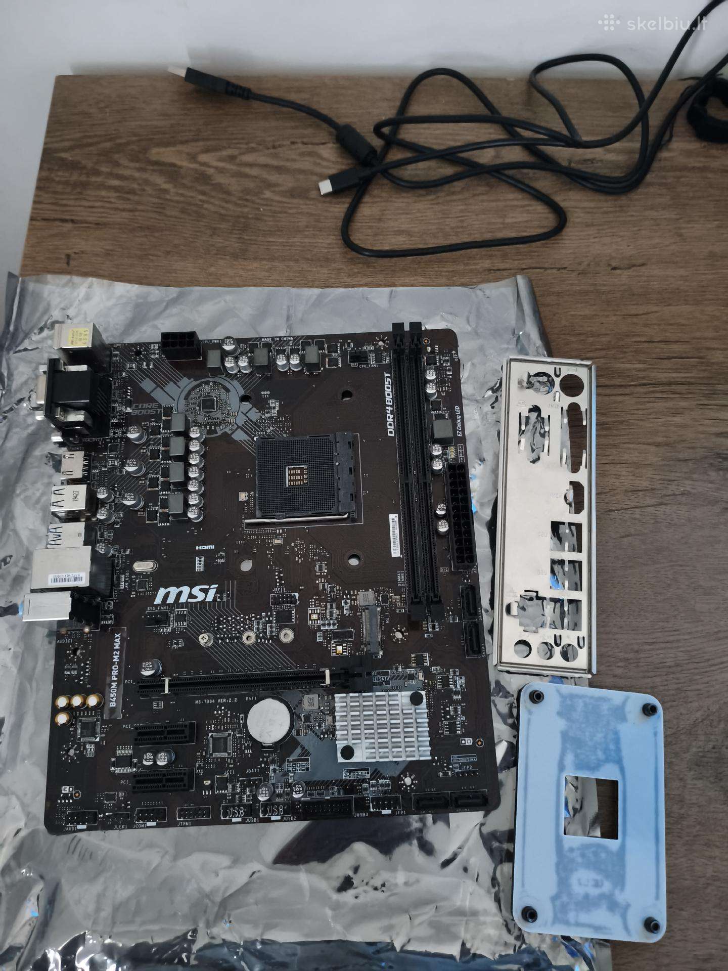 Msi Pro B450m motherboard