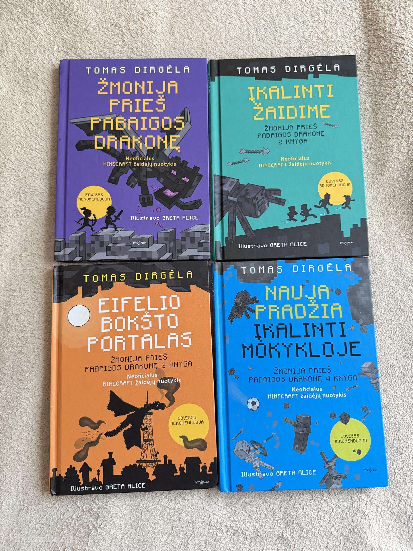 Tomo Dirgėlos knygos