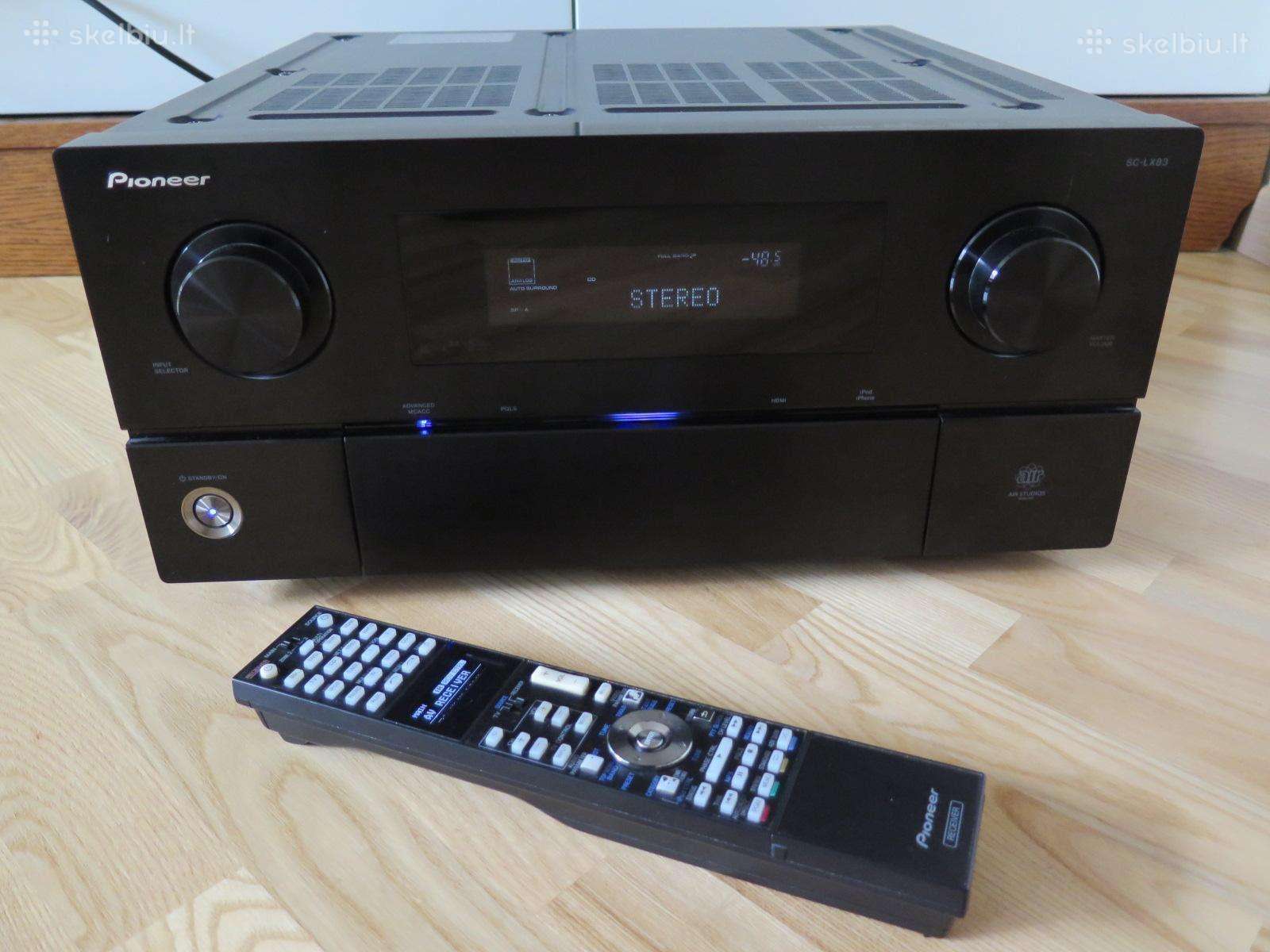 Pioneer Sc-lx83 stiprintuvas resyveris 7x190w
