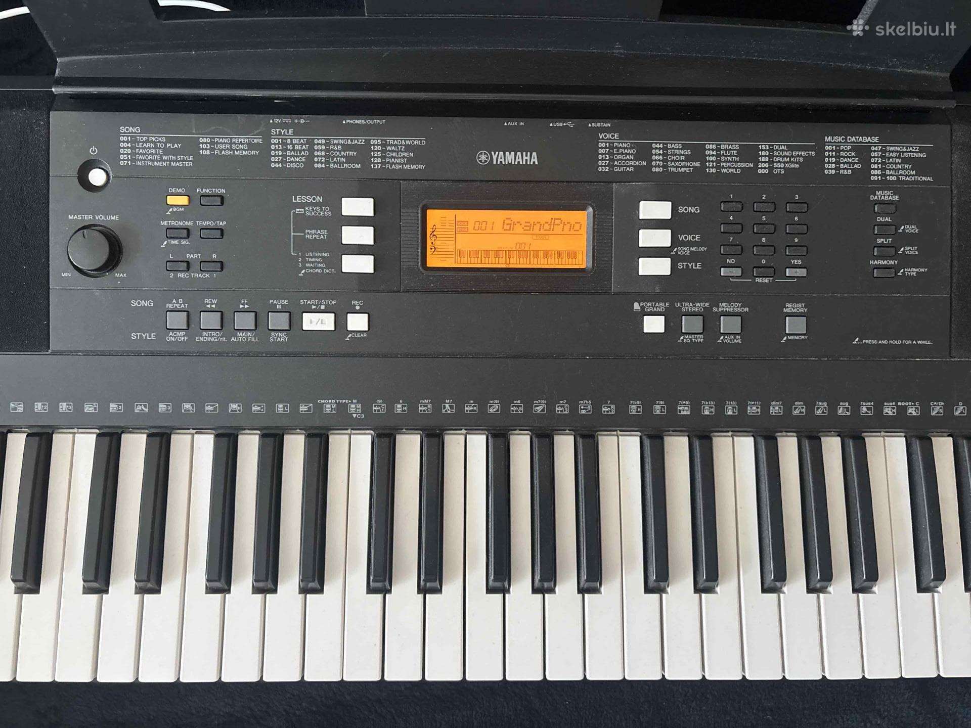 Sintezatorius Yamaha E343