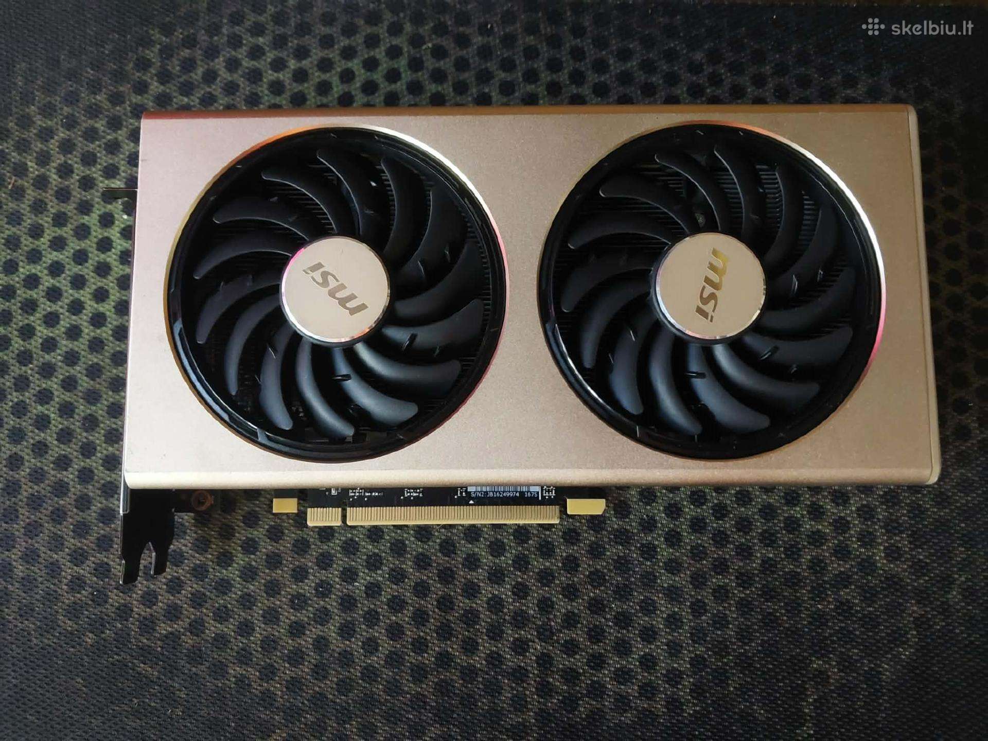 Msi Rx5600xt 6gb vaizdo plokste