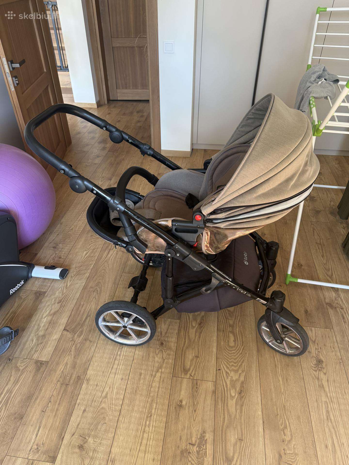 Vežimėlis tutis viva life 3 in 1