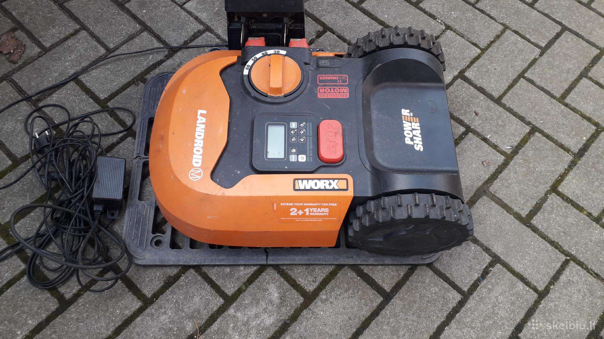 Worx vejos robotas