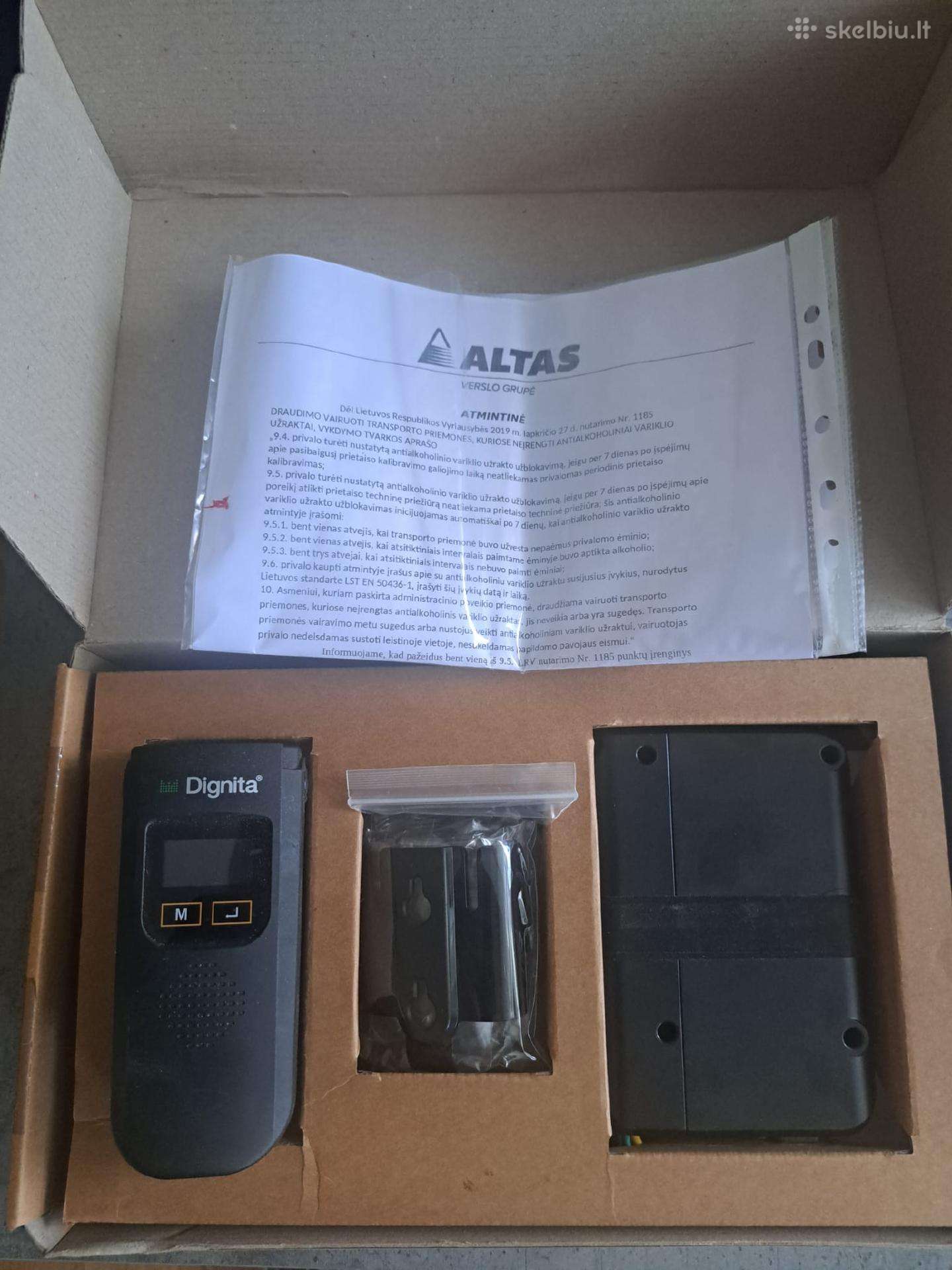 Parduodu Alkobloka „dignita“