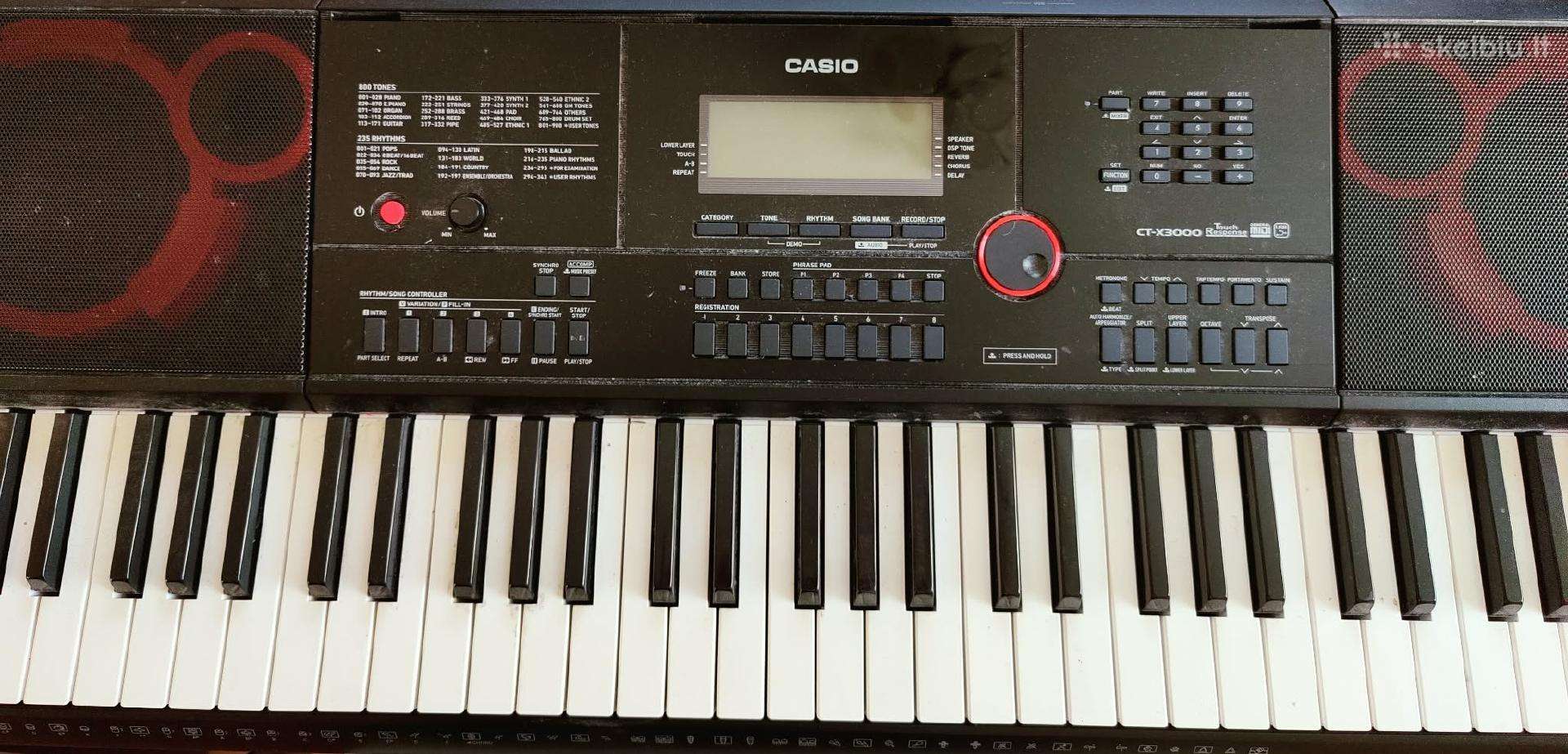 Casio Ct-x3000 sintezatorius