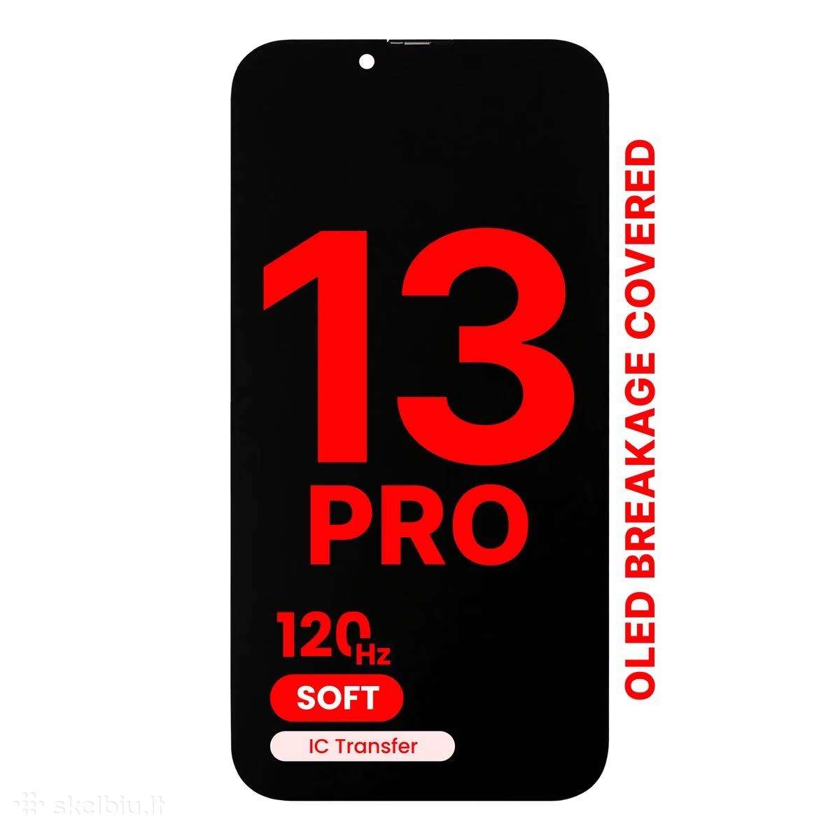 Apple iPhone 13 Pro, 13 Pro Max ekranas