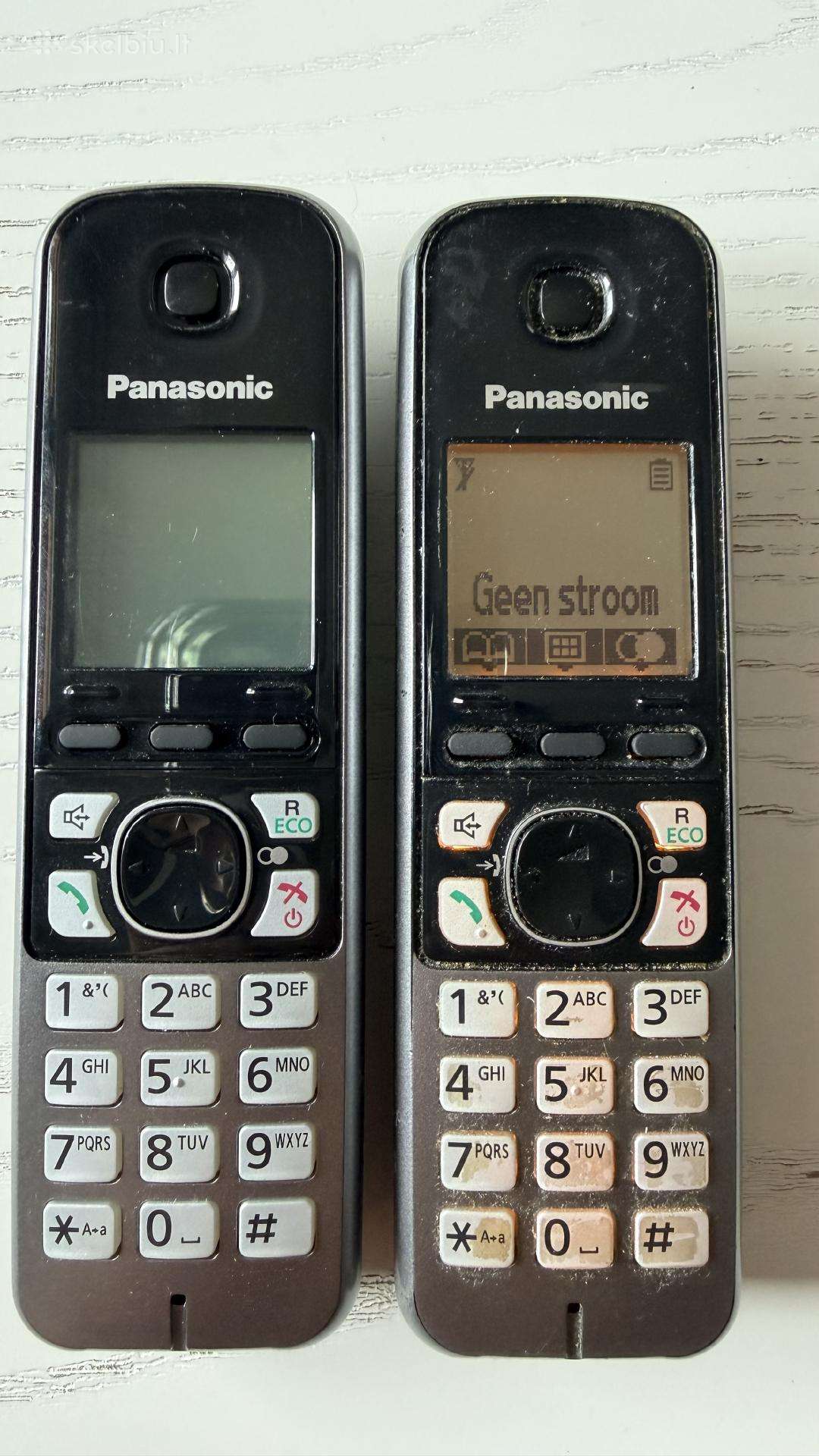 Panasonic Kx-tg6721 belaidžių telefonų komplekt