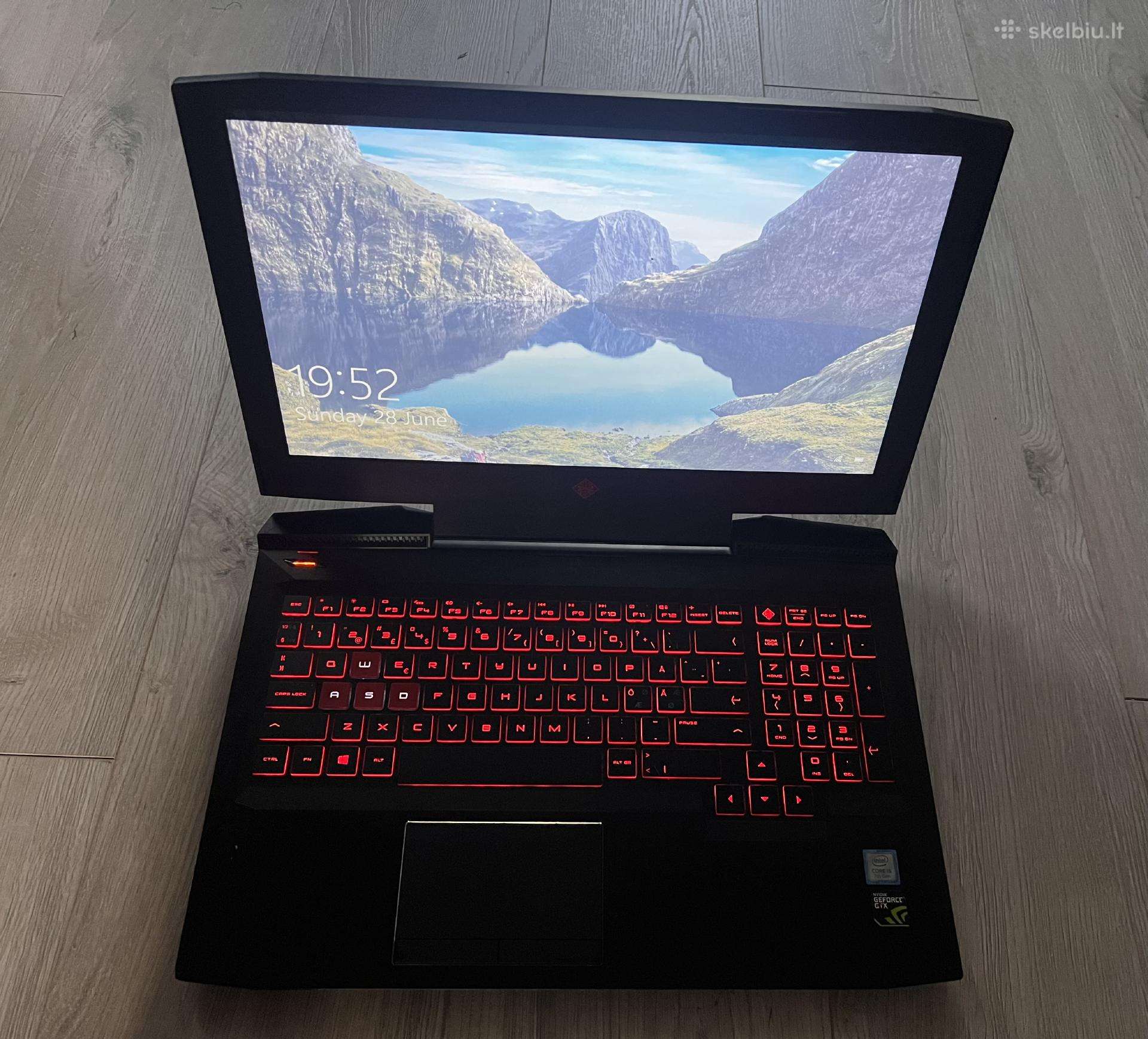 Omen nešiojamas kompiuteris Nvidea Geforce Gtx