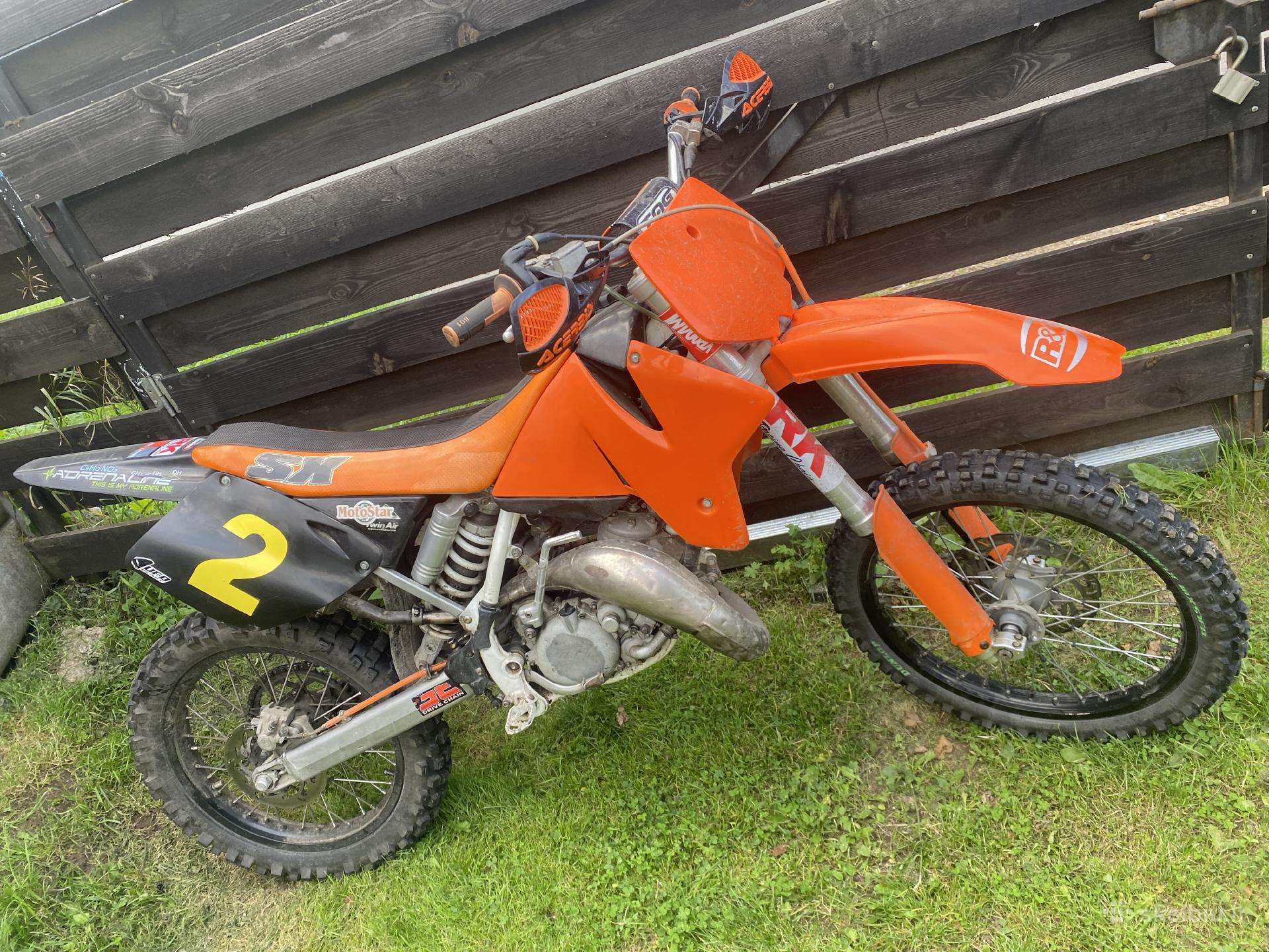 Parduodamas krosinis motociklas KTM Sx125