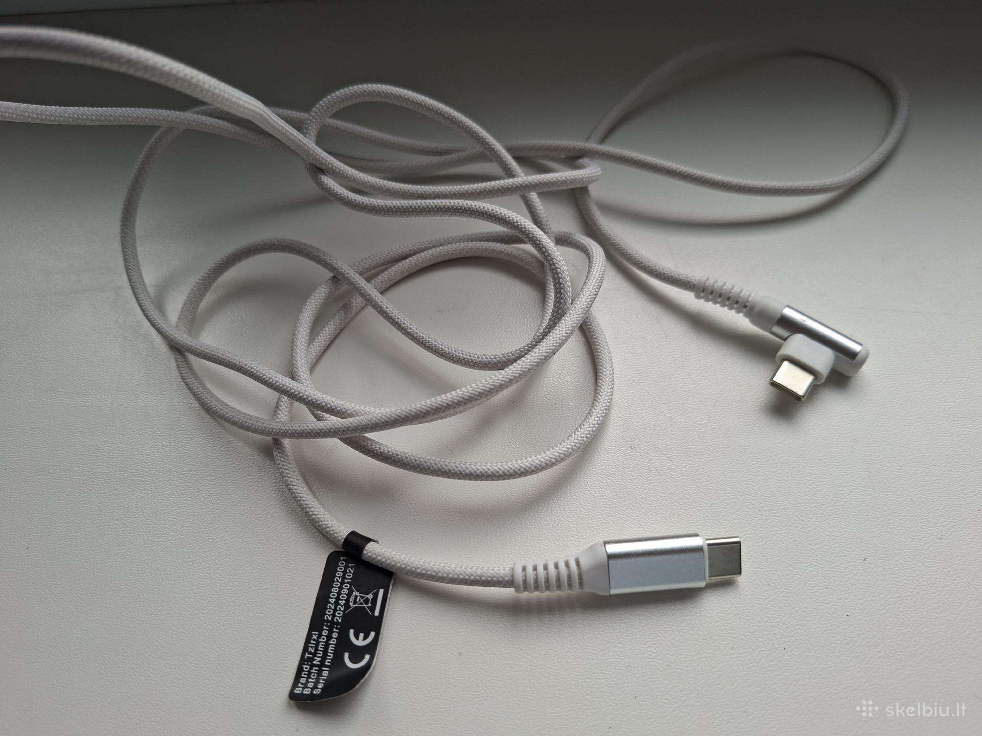 Usb C laidas kampinis 2m