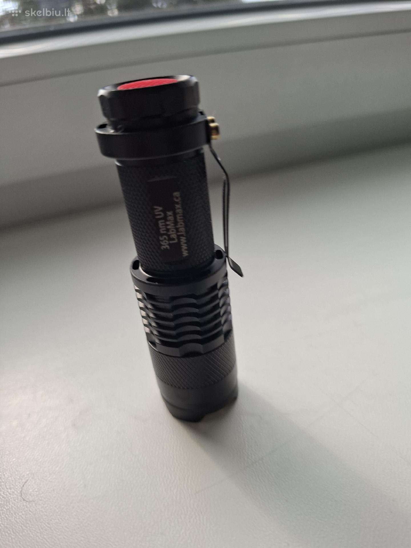 Uv ultravioletinis žibintuvėlis