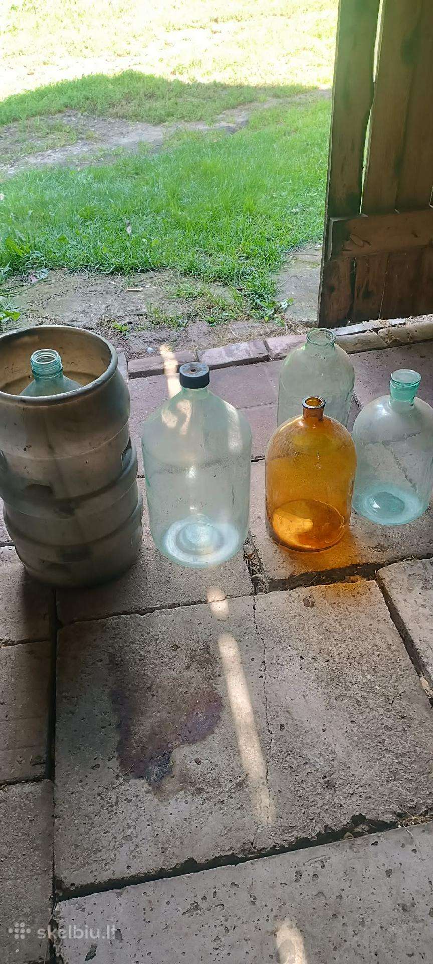 Stiklo taros 20l ir 10l