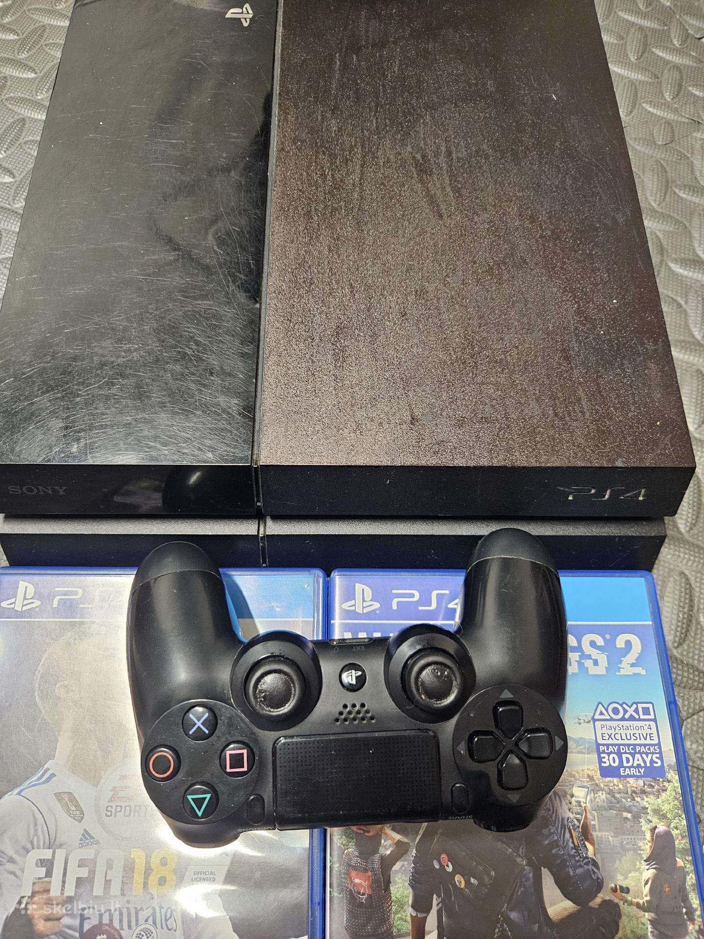 Ps4 phat 500gb su žaidimais