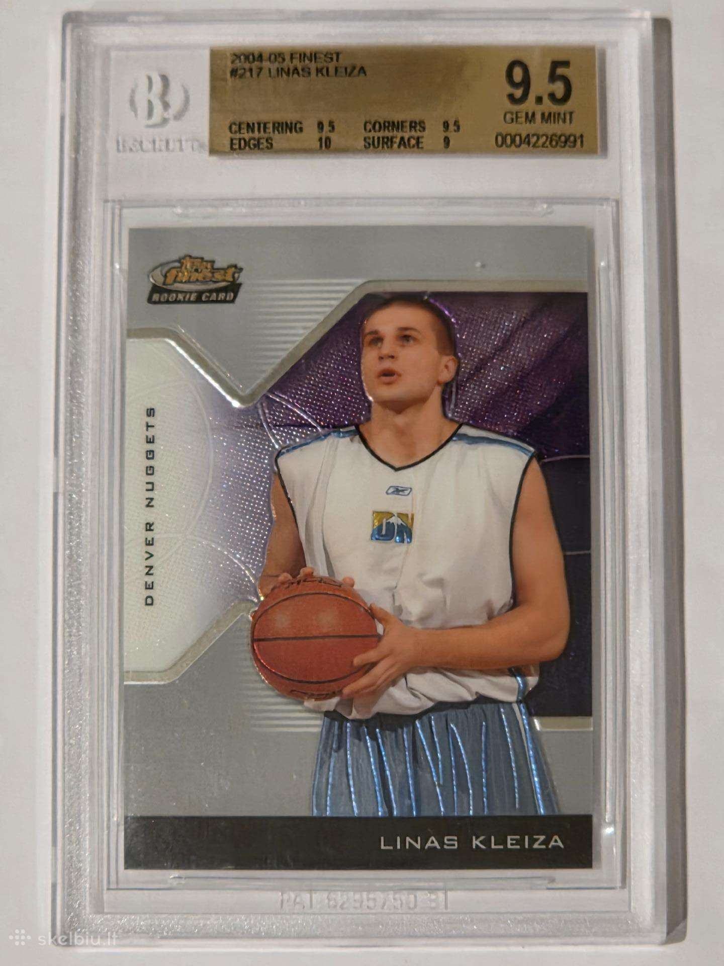 2004-05 Beckett Linas Kleiza RC /599