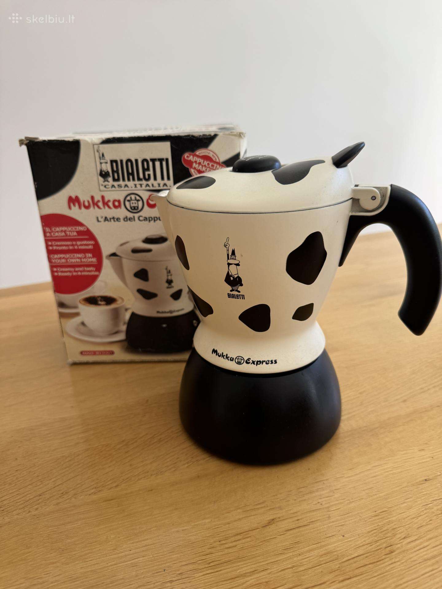 Bialetti mokka espresso capuccino aparatas