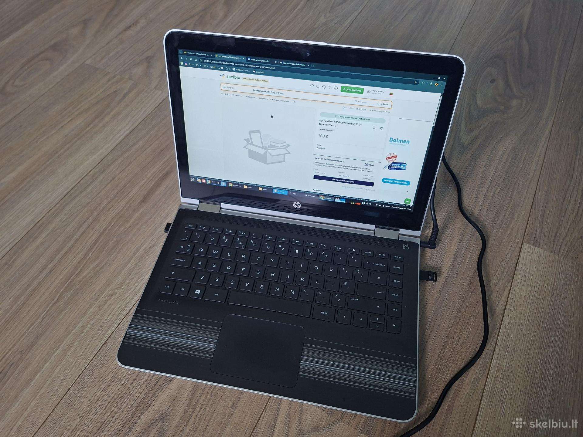 Hp Pavilion x360 Convertible 13.3" touchscreen 2